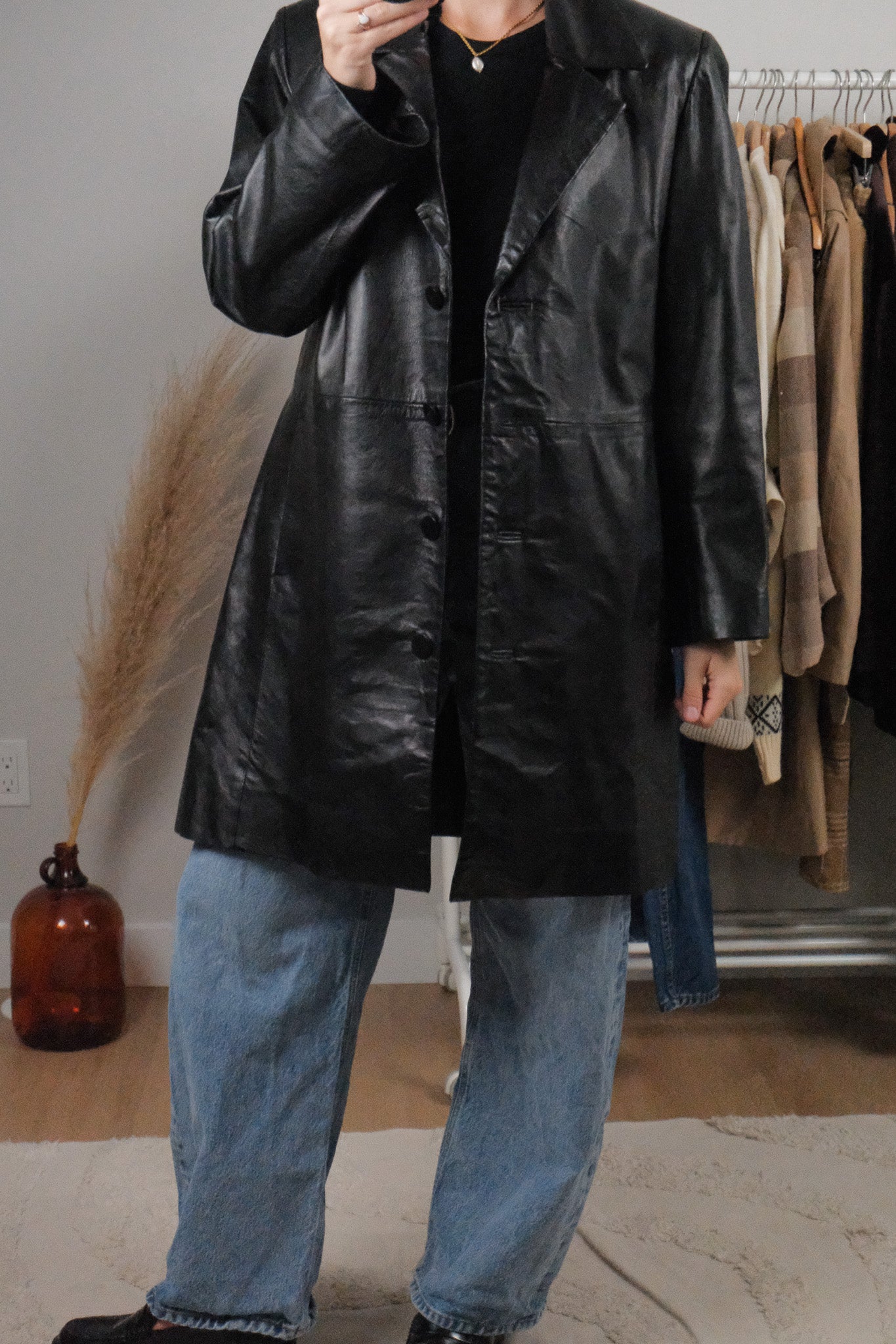 Made in Canada x Vintage x Lined Leather Jacket (8/10)