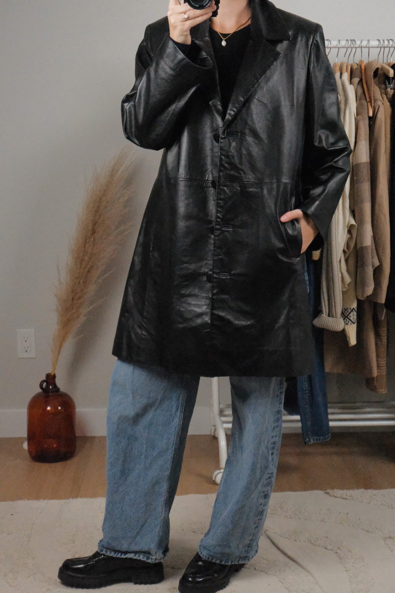 Made in Canada x Vintage x Lined Leather Jacket (8/10)