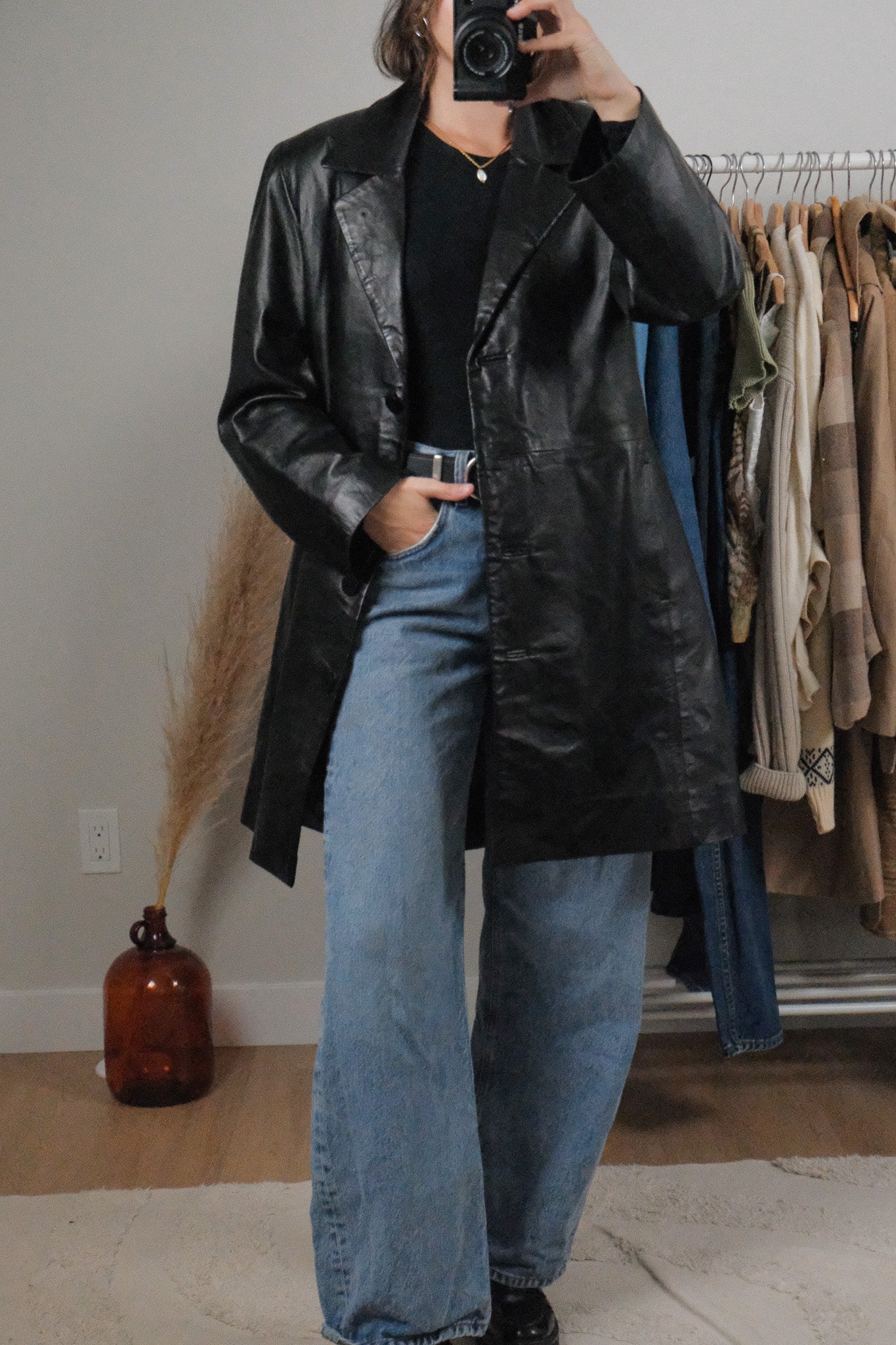 Made in Canada x Vintage x Lined Leather Jacket (8/10)