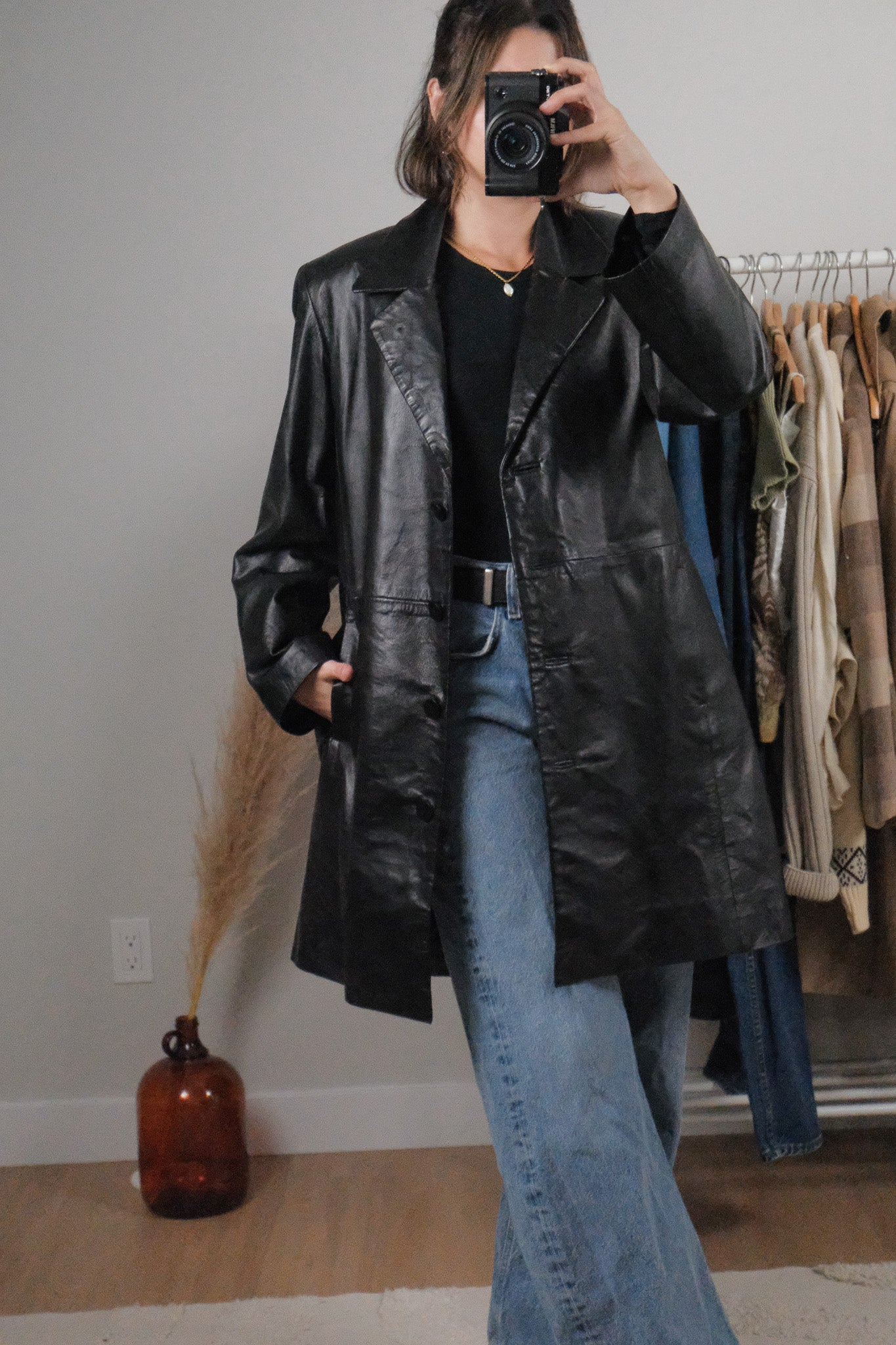 Made in Canada x Vintage x Lined Leather Jacket (8/10)