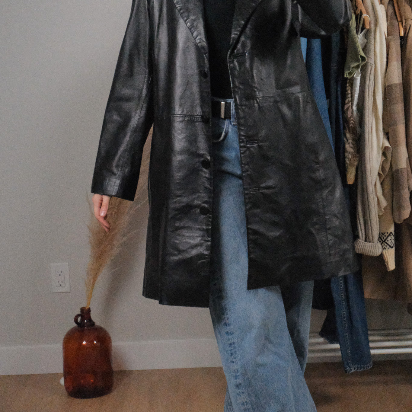 Made in Canada x Vintage x Lined Leather Jacket (8/10)