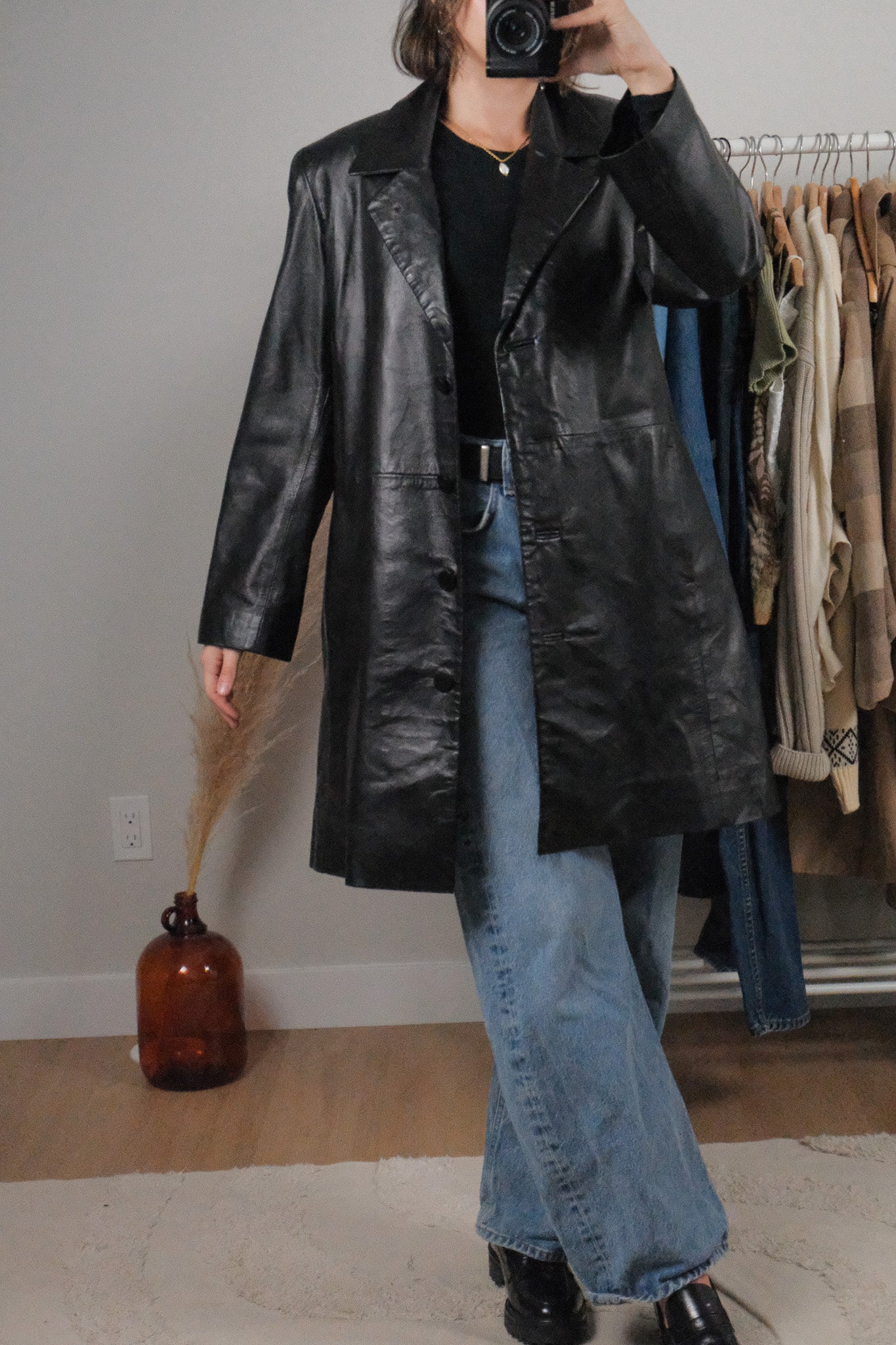 Made in Canada x Vintage x Lined Leather Jacket (8/10)