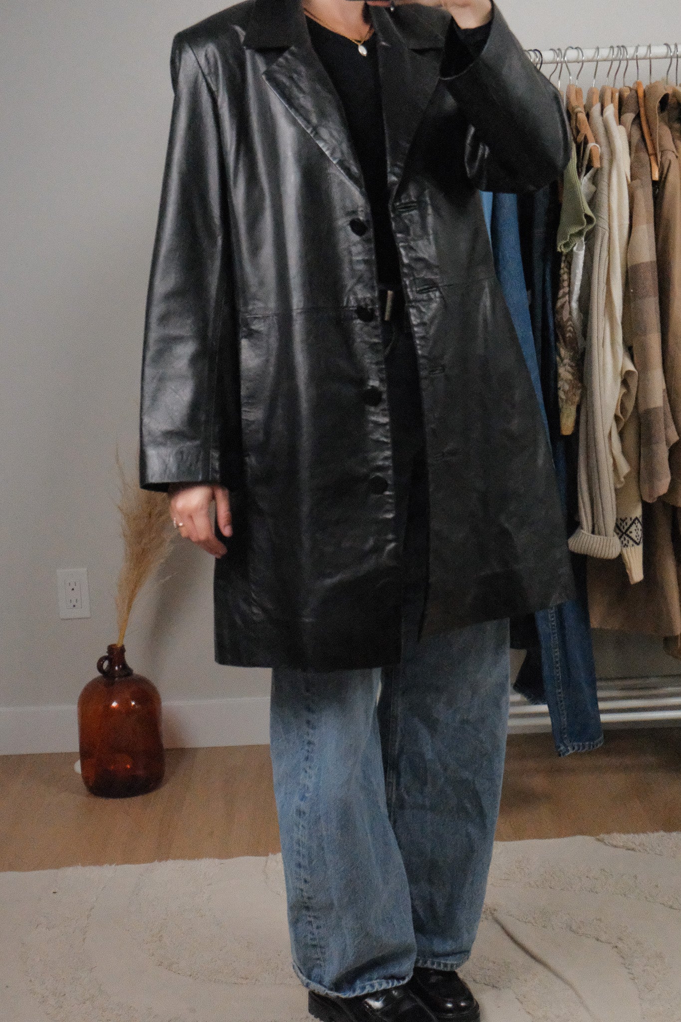Made in Canada x Vintage x Lined Leather Jacket (8/10)