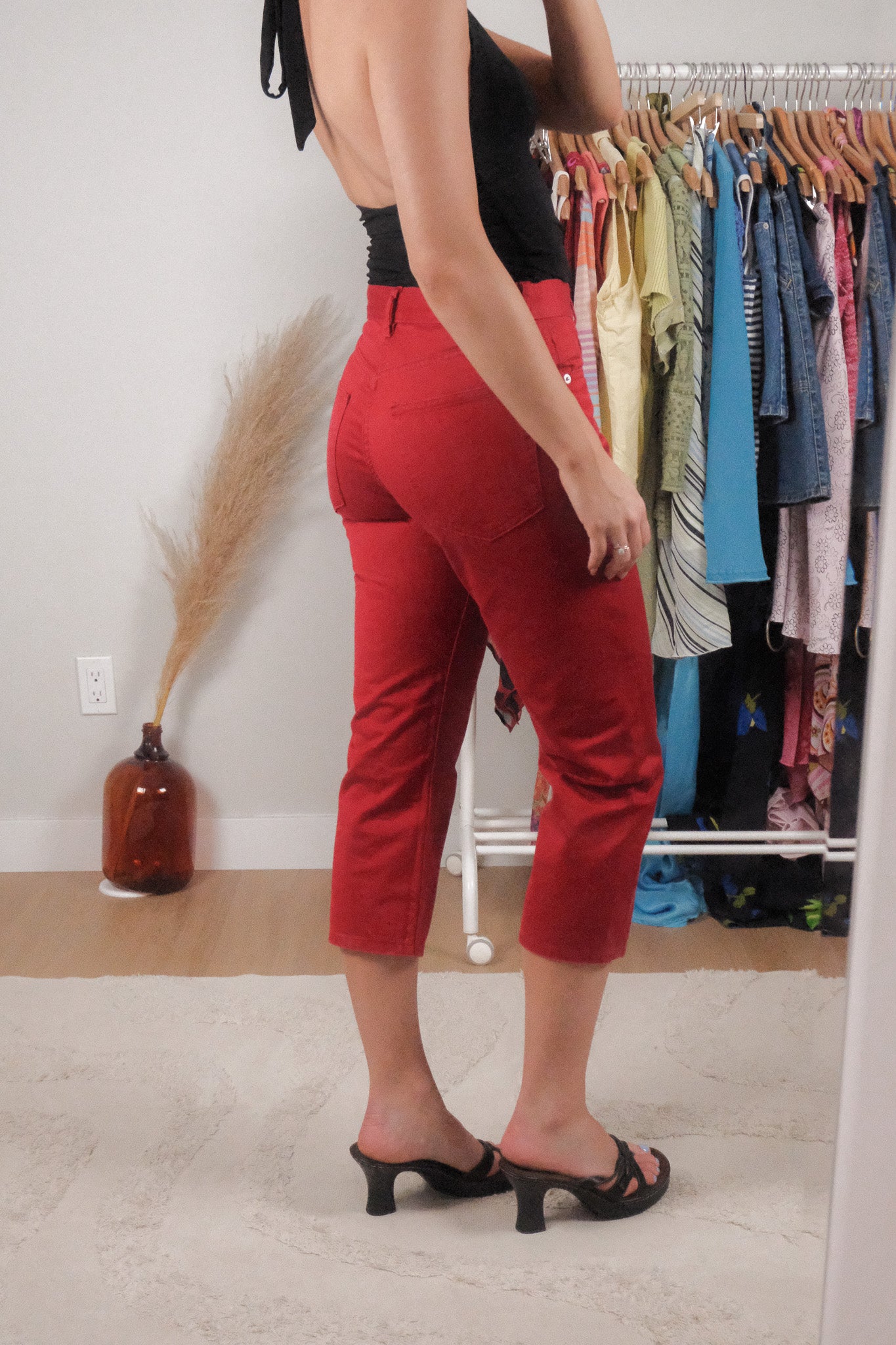 Vintage x 2000 Gap x Cotton Capris (2/4)