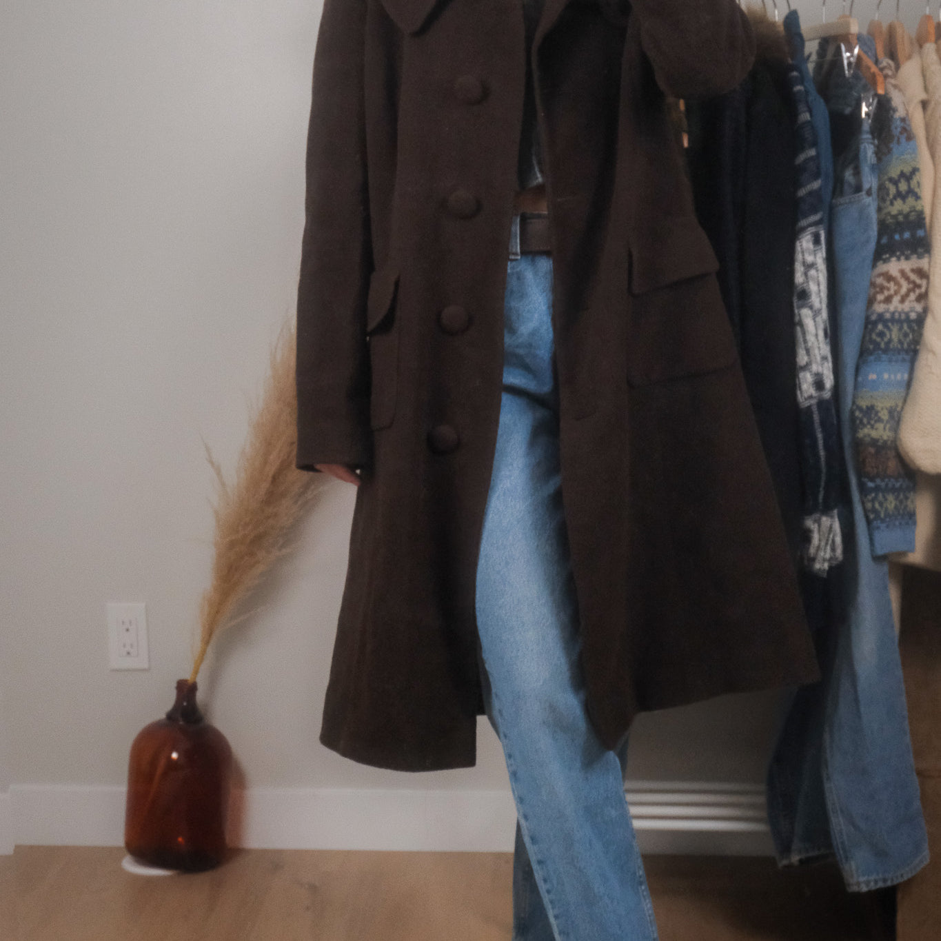 Vintage x Wool & Cashmere Blend Coat (M/L)