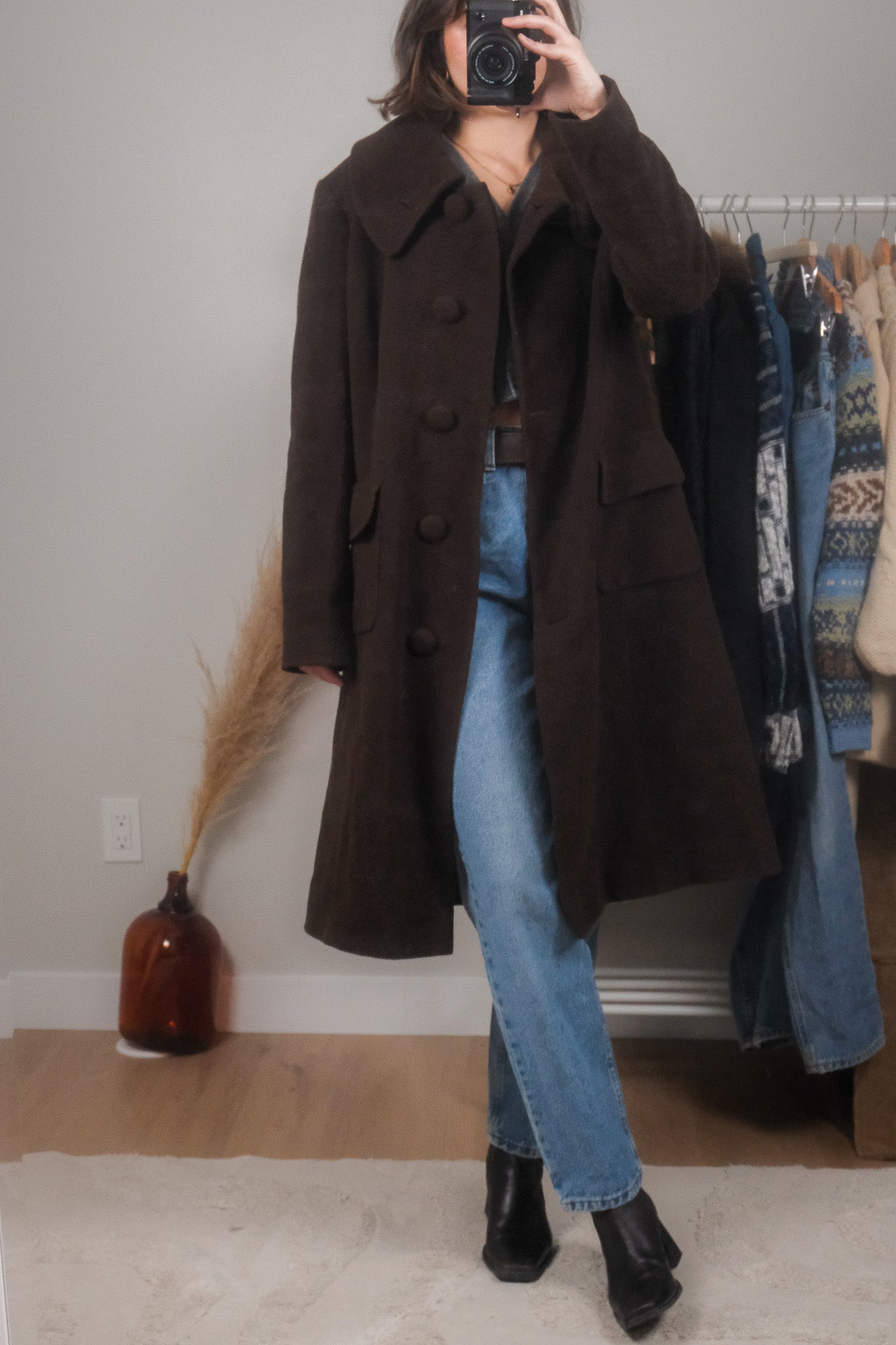 Vintage x Wool & Cashmere Blend Coat (M/L)