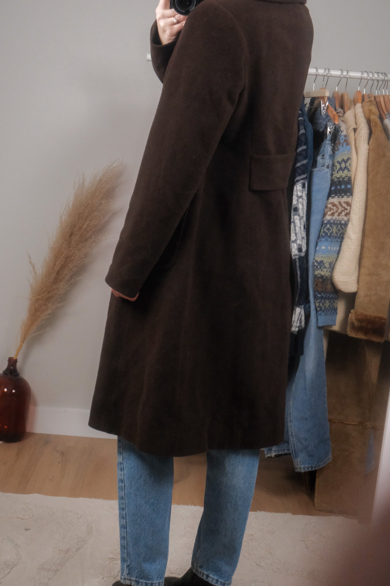 Vintage x Wool & Cashmere Blend Coat (M/L)
