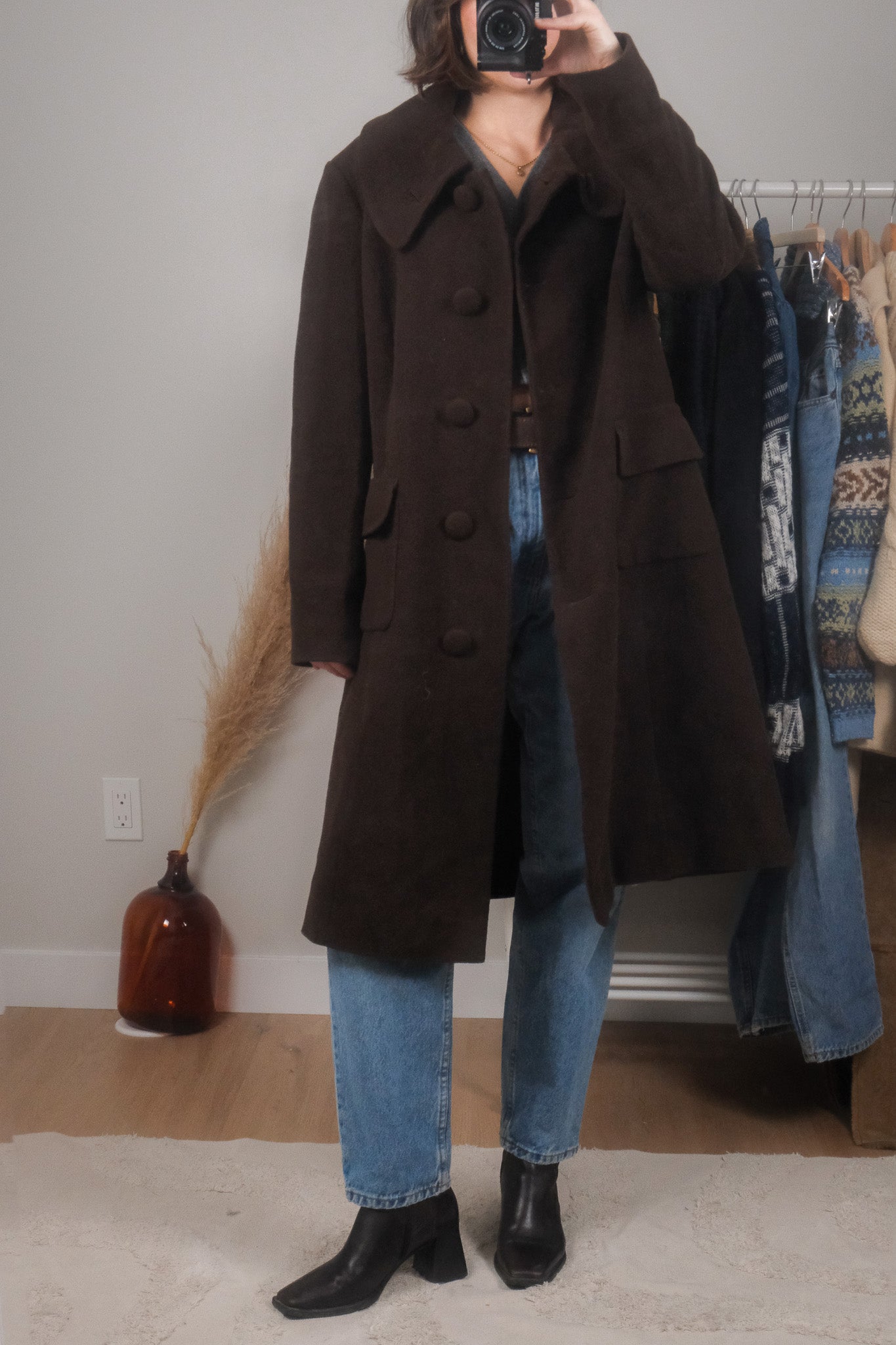 Vintage x Wool & Cashmere Blend Coat (M/L)