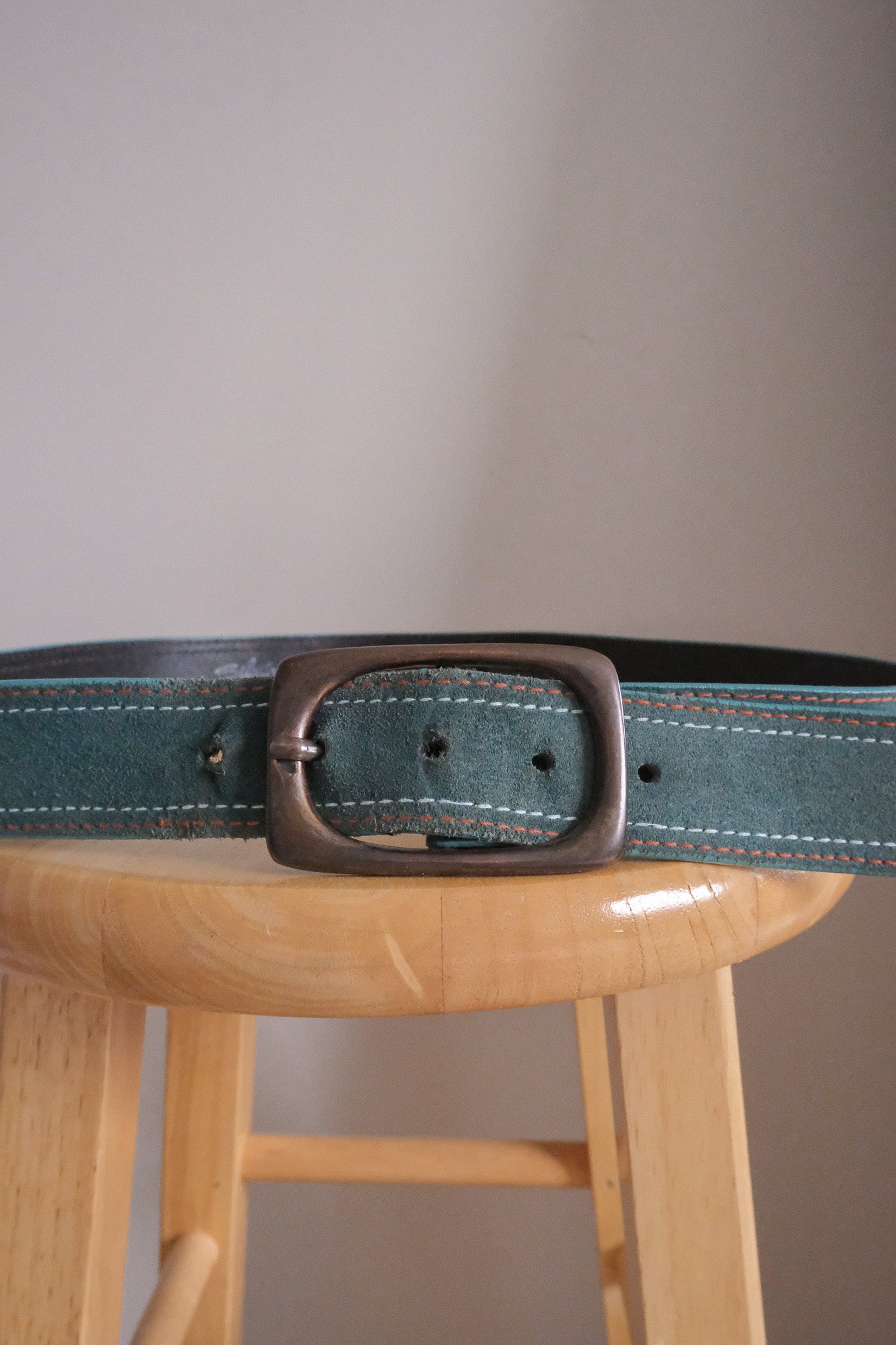 Made in Canada x Vintage x Suede Belt (L)