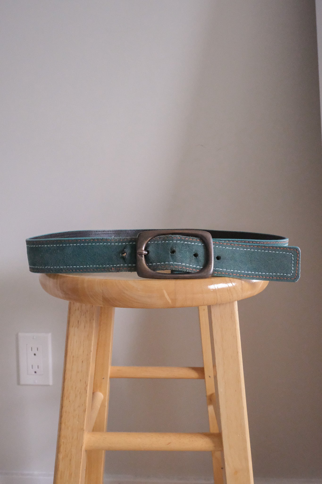 Made in Canada x Vintage x Suede Belt (L)