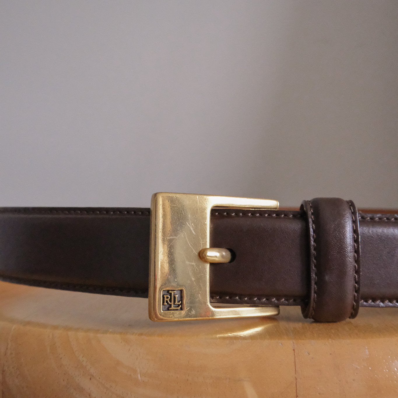 Vintage x Ralph Lauren x Leather Belt (M/L)