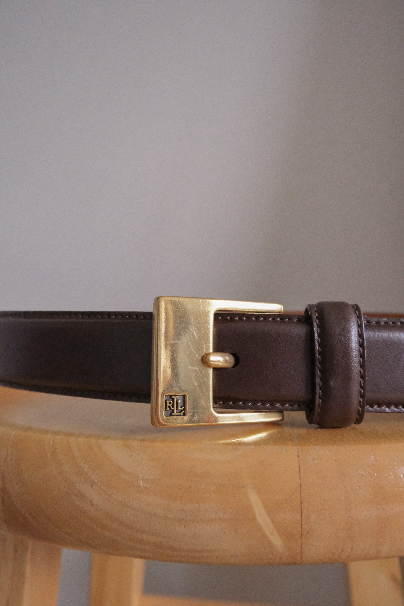 Vintage x Ralph Lauren x Leather Belt (M/L)