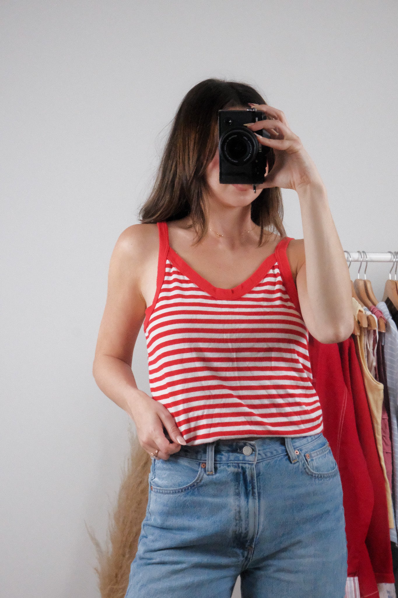 Made in Canada x Vintage x Striped Tank (M/L)