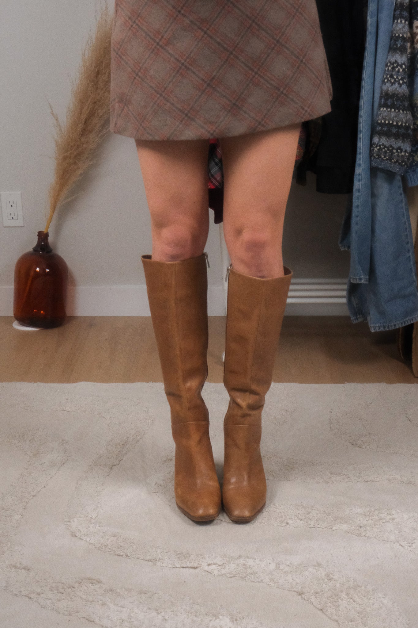 Franco Sarto x Leather Boots (9.5)