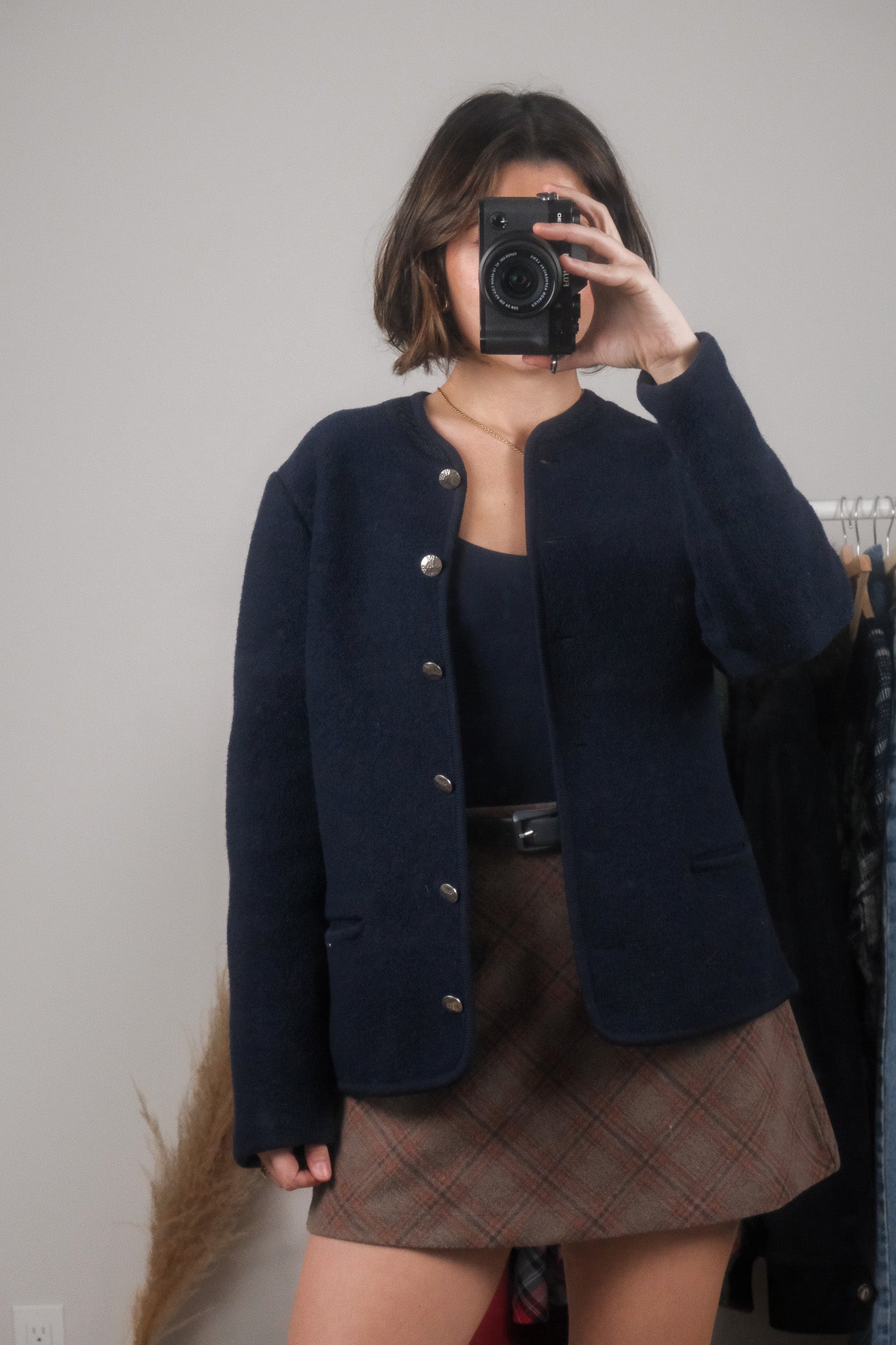 Made in Austria x Vintage x Wool Shacket (S/M)