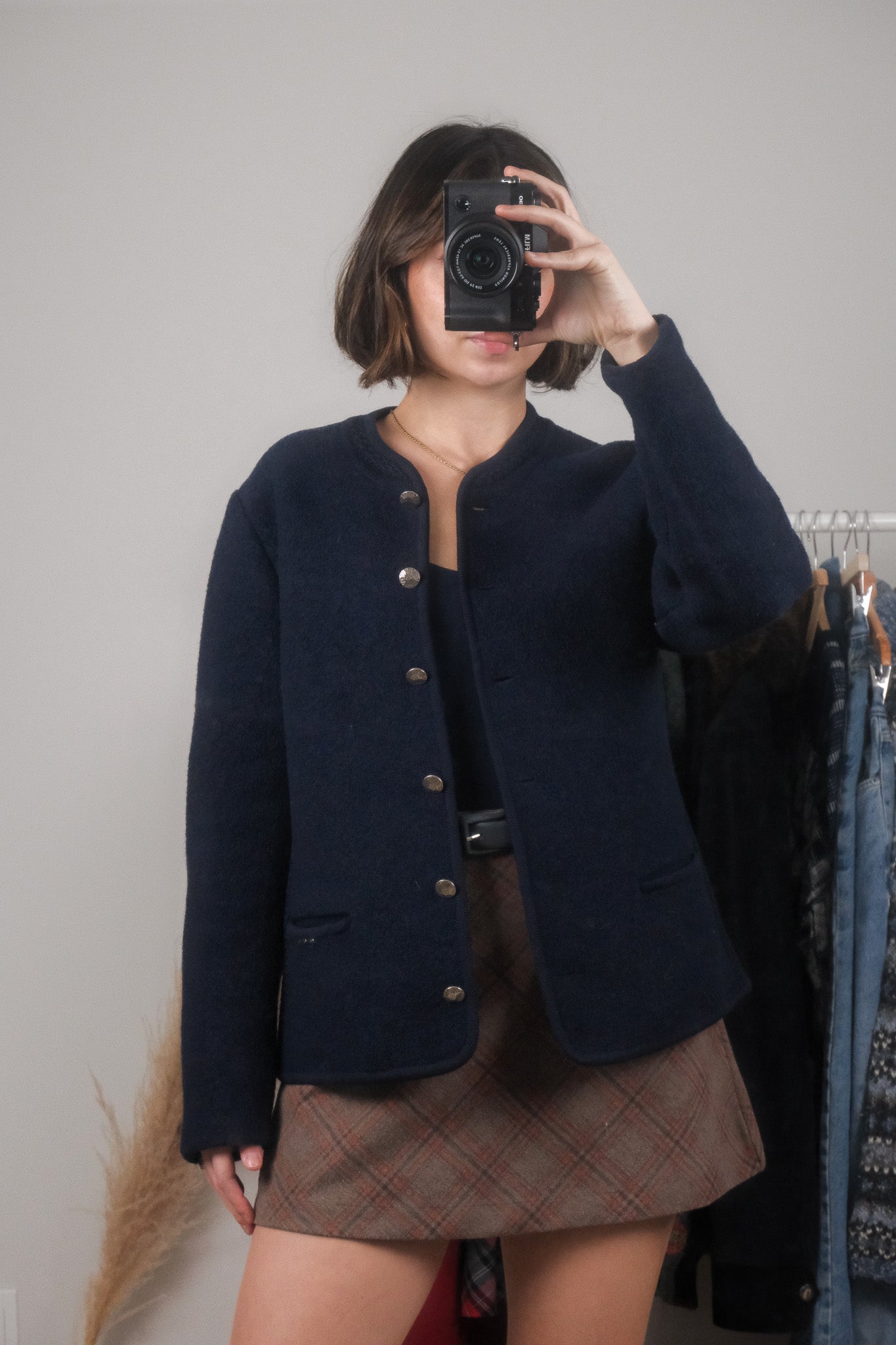 Made in Austria x Vintage x Wool Shacket (S/M)