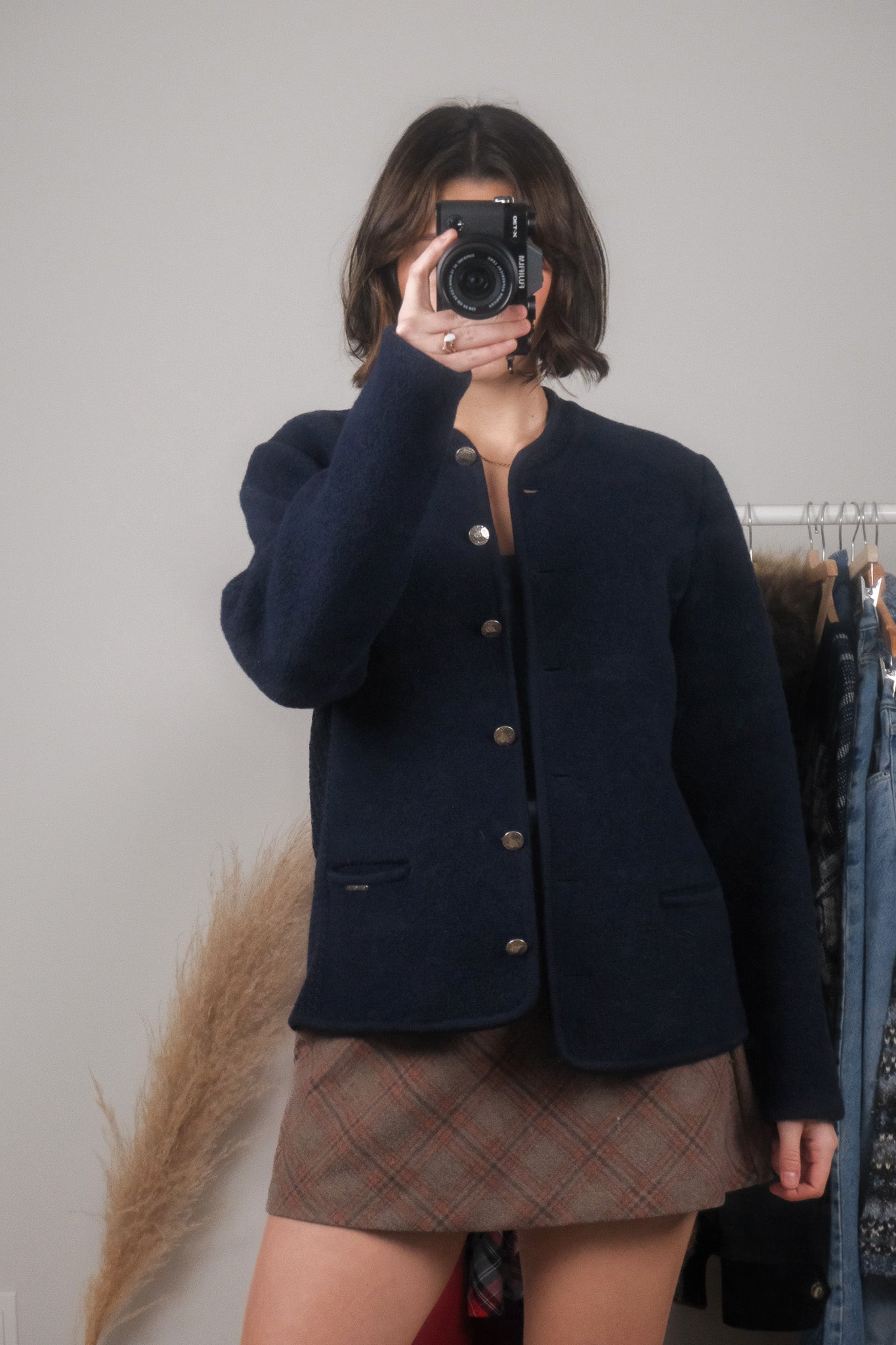 Made in Austria x Vintage x Wool Shacket (S/M)