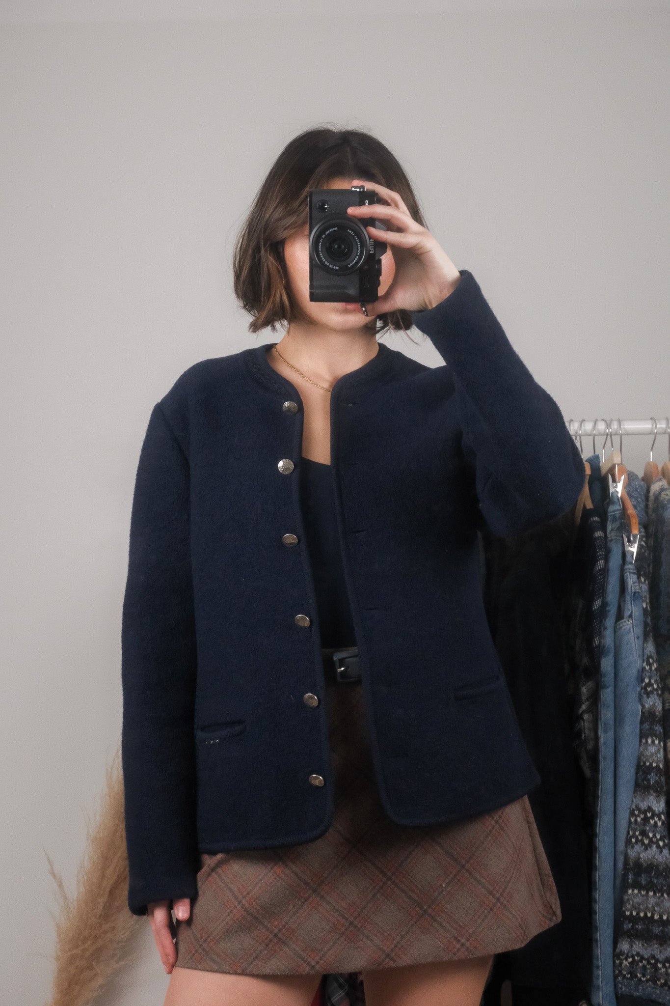 Made in Austria x Vintage x Wool Shacket (S/M)