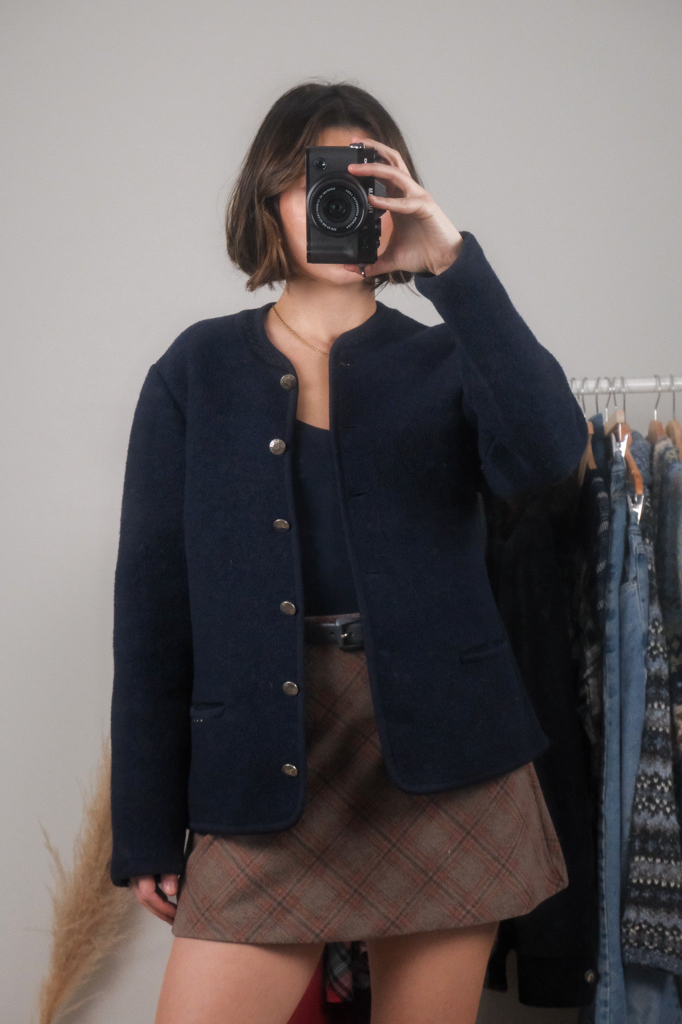 Made in Austria x Vintage x Wool Shacket (S/M)