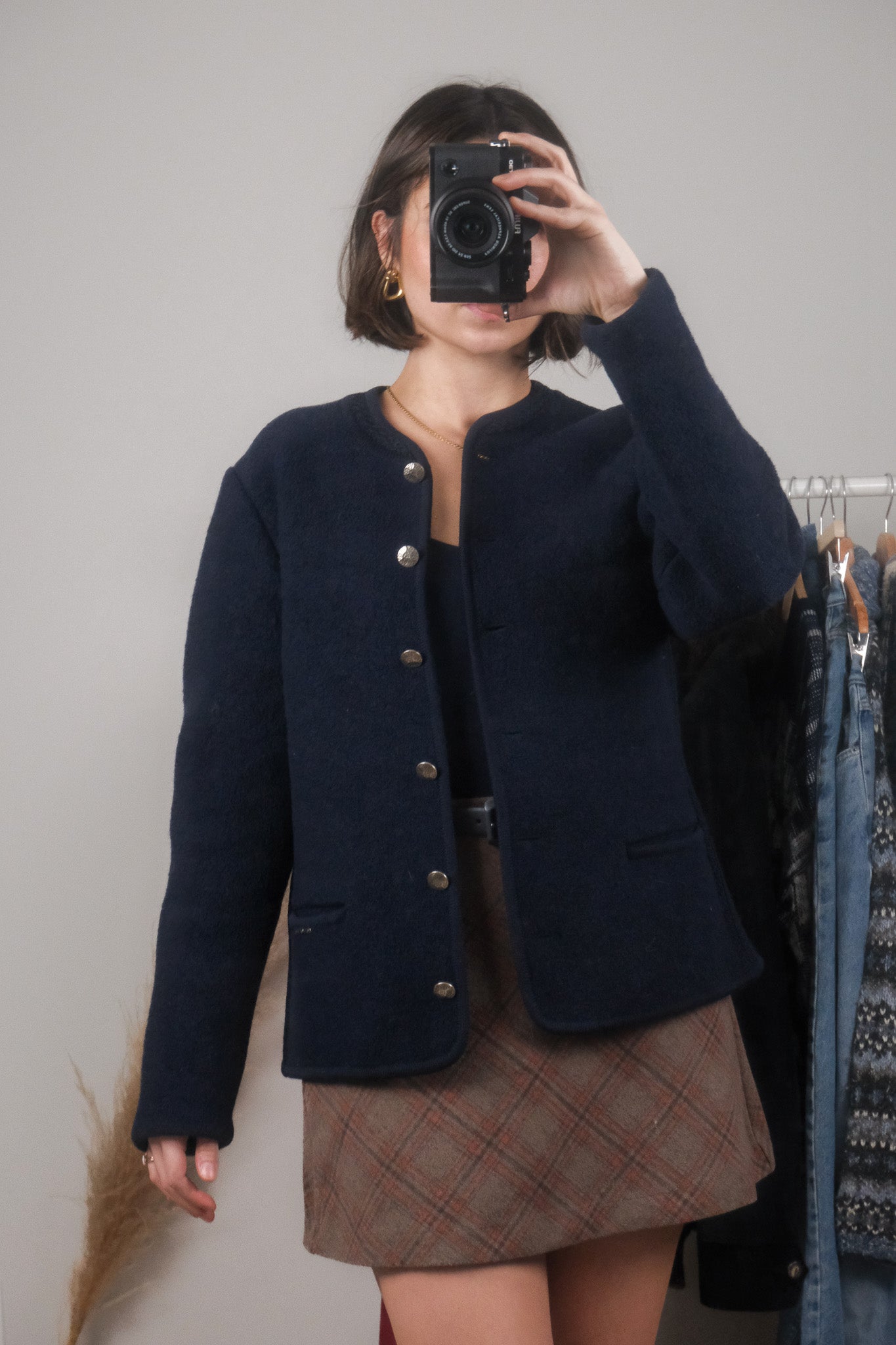 Made in Austria x Vintage x Wool Shacket (S/M)