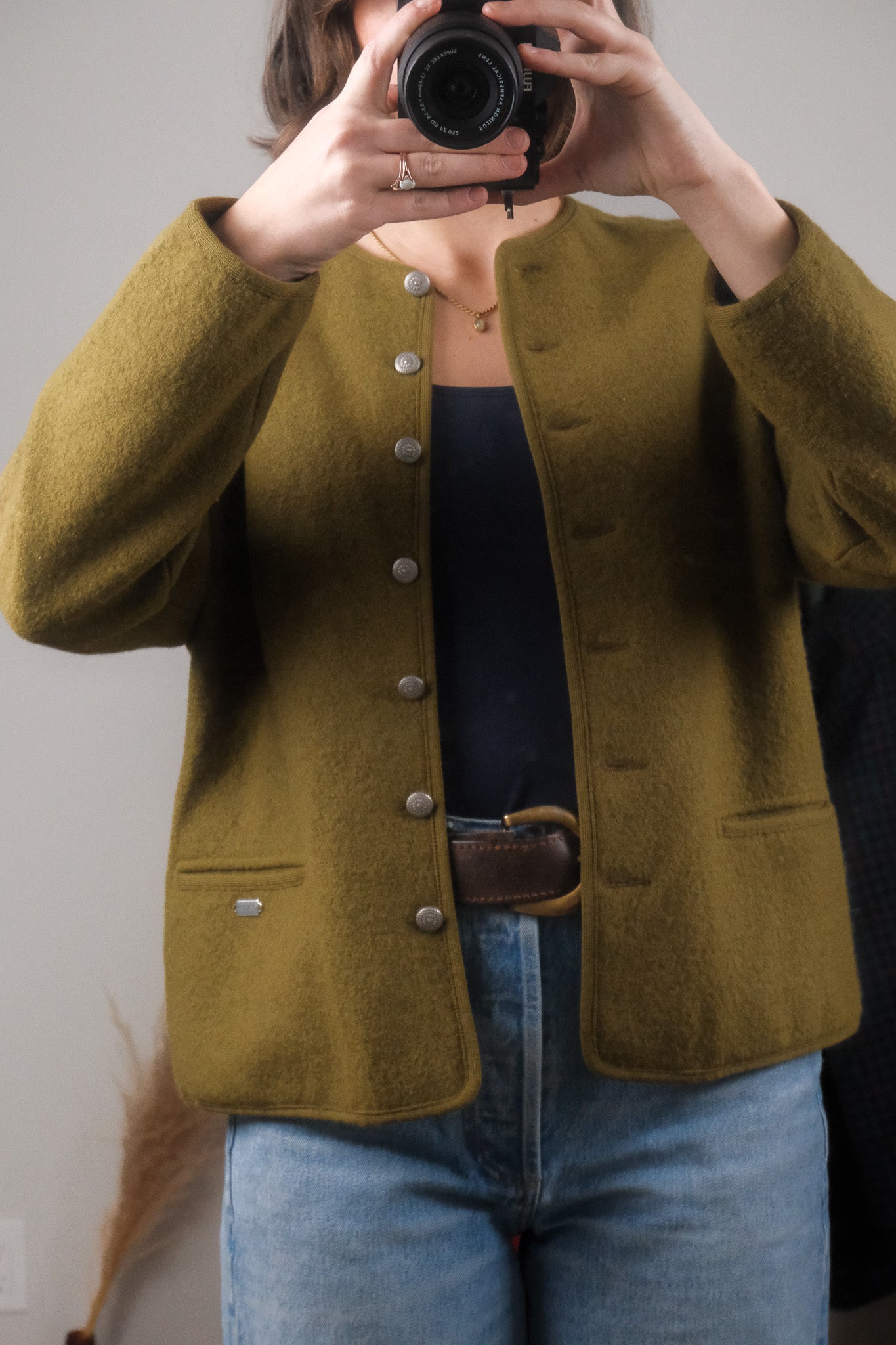 Made in Austria x Vintage x Wool Shacket (S/M)