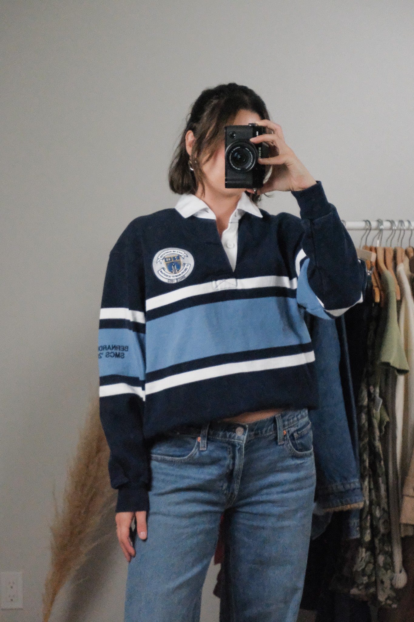 Made in Canada x Cotton Rugby Polo Top (M/L)