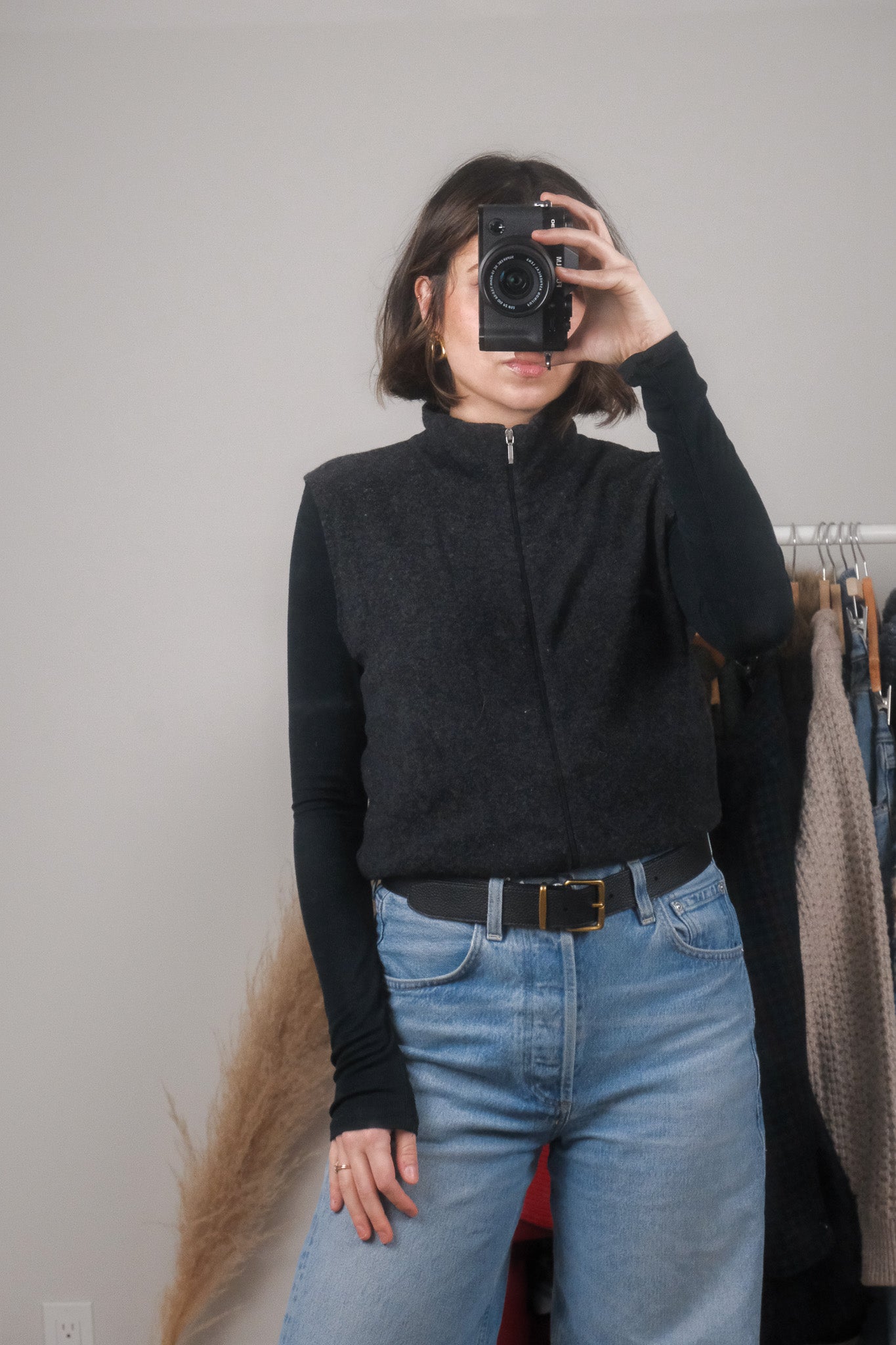 Made in Italy x Vintage x Wool Zip Up Vest (M/L)