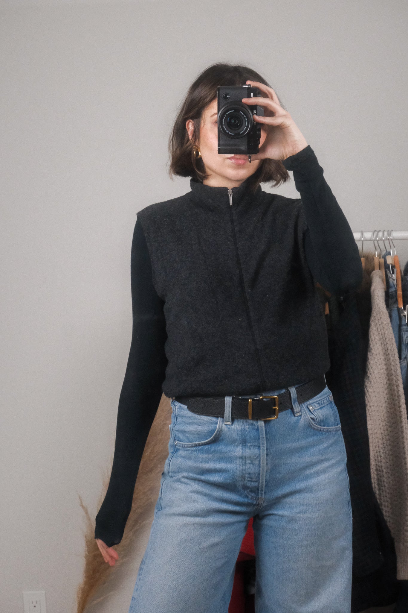 Made in Italy x Vintage x Wool Zip Up Vest (M/L)