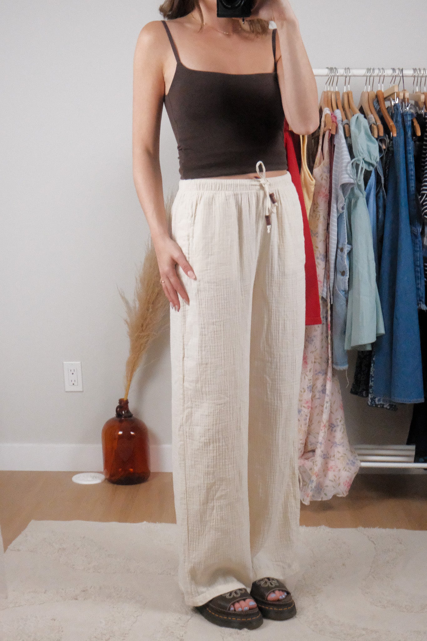 Modern x 100% Cotton Gauze Pants (S)