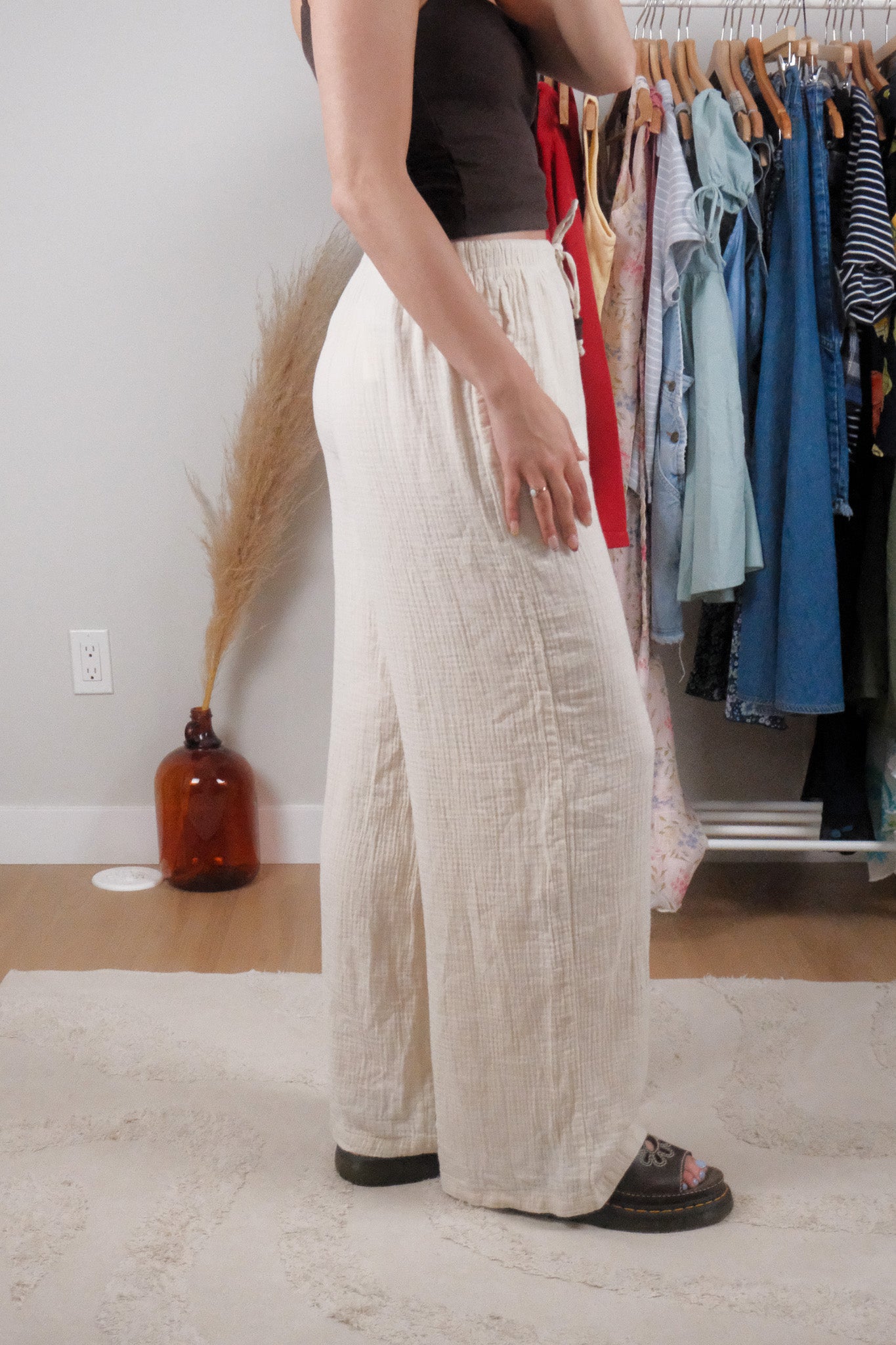 Modern x 100% Cotton Gauze Pants (S)