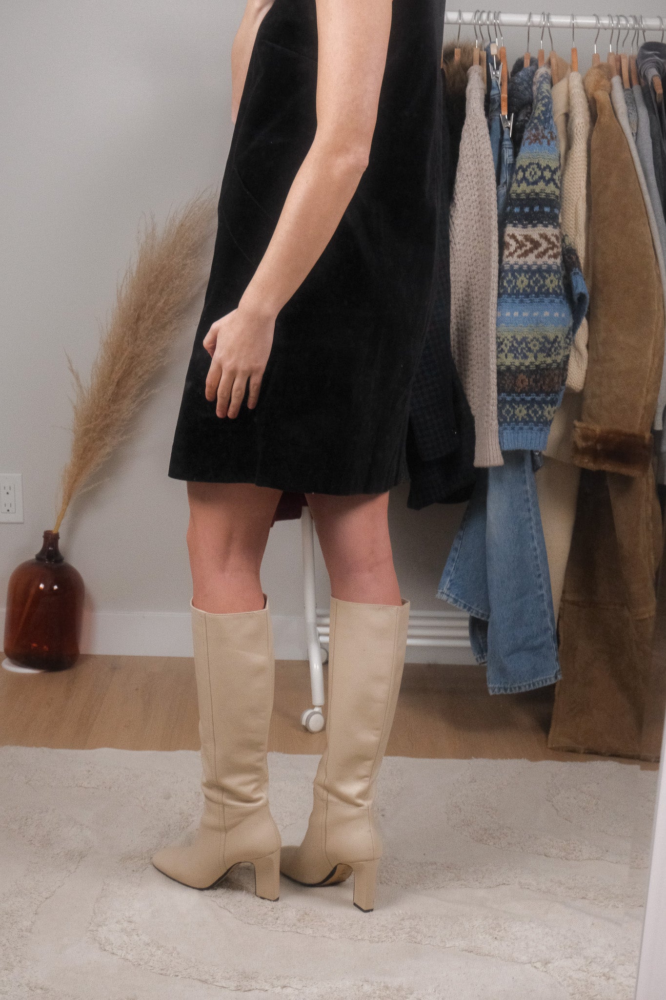 Vintage x Deadstock Velvet Dress (6)