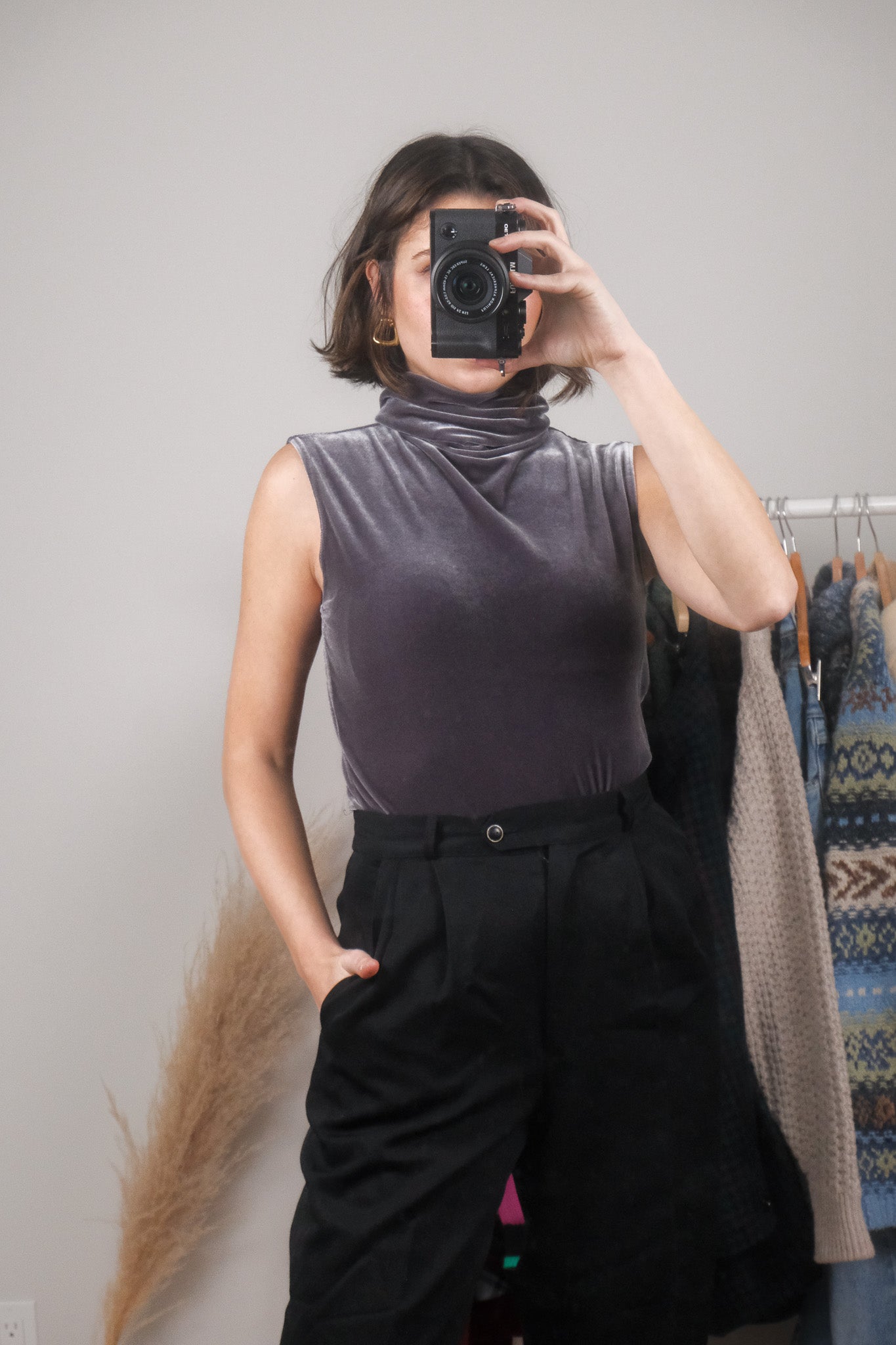 Vintage x Velvet Turtleneck (S)