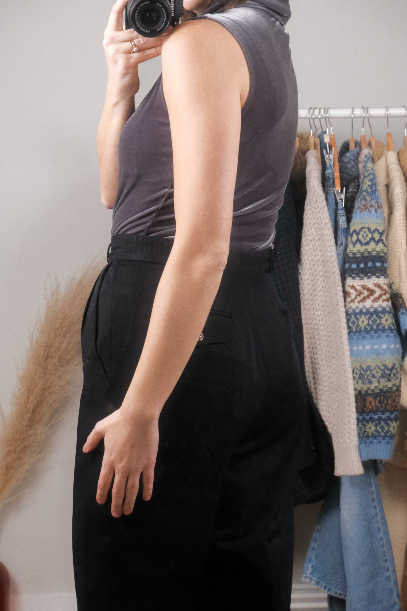 Vintage x Velvet Turtleneck (S)