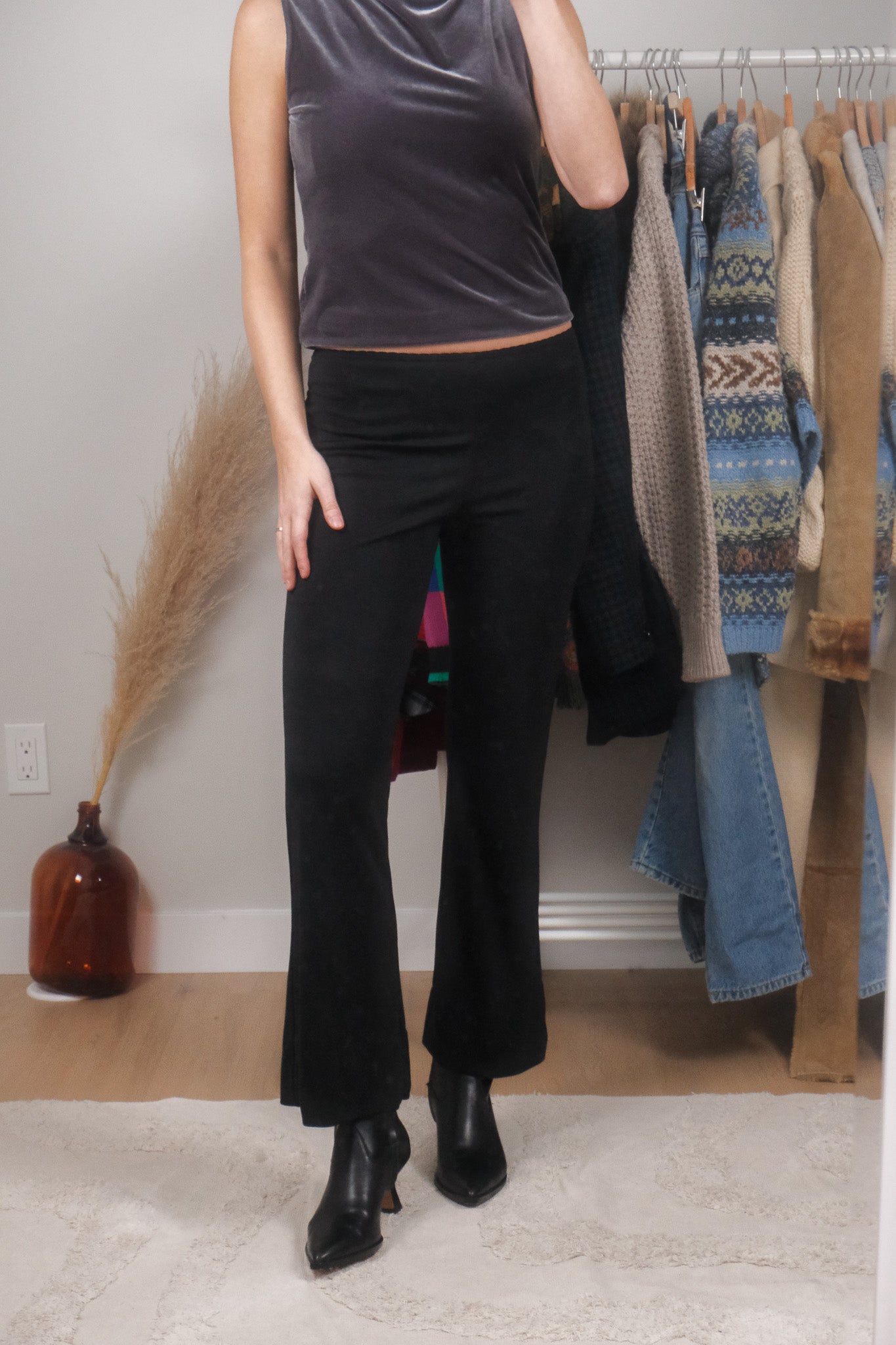 Made in USA x Vintage x Midrise Pants (XS/S)