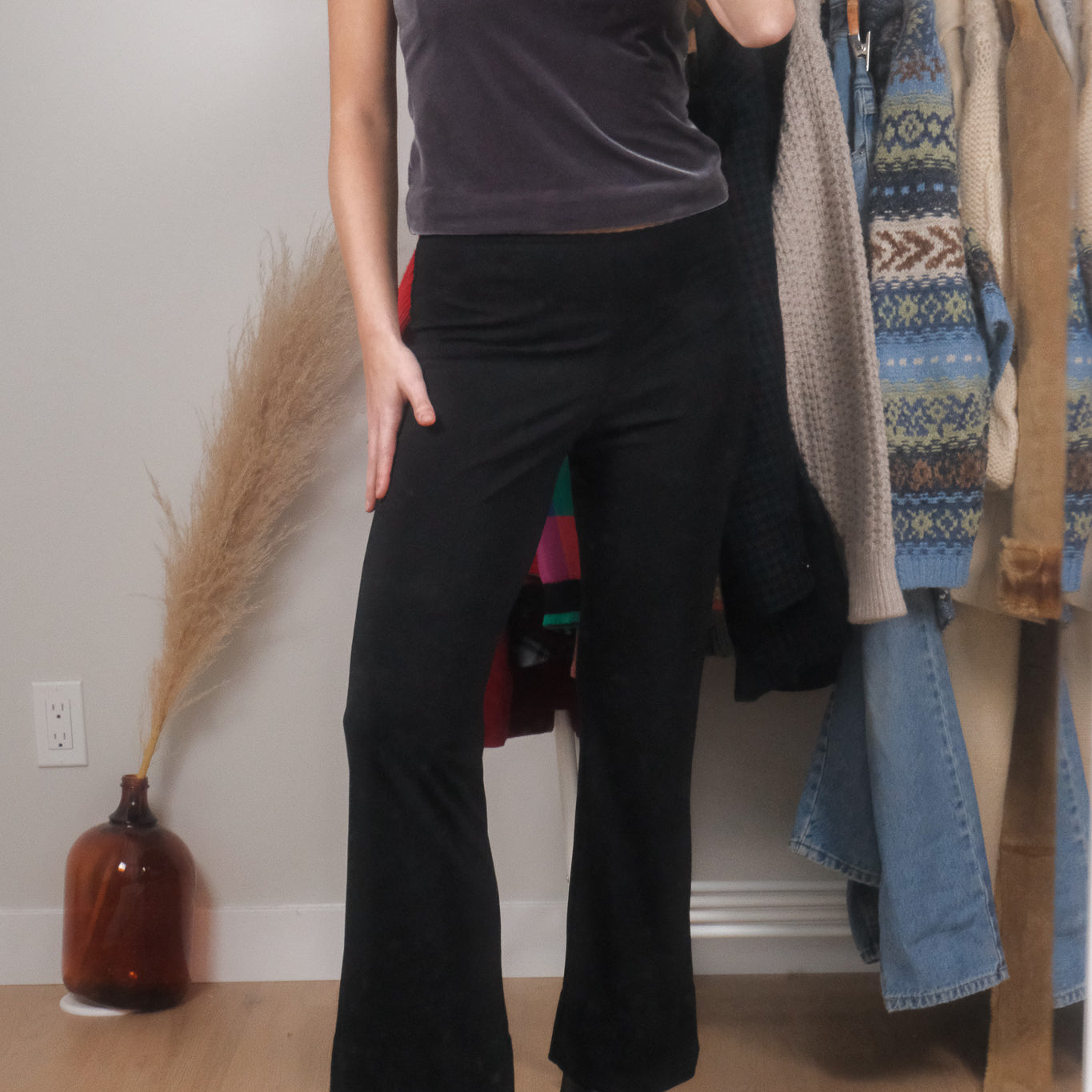 Made in USA x Vintage x Midrise Pants (XS/S)