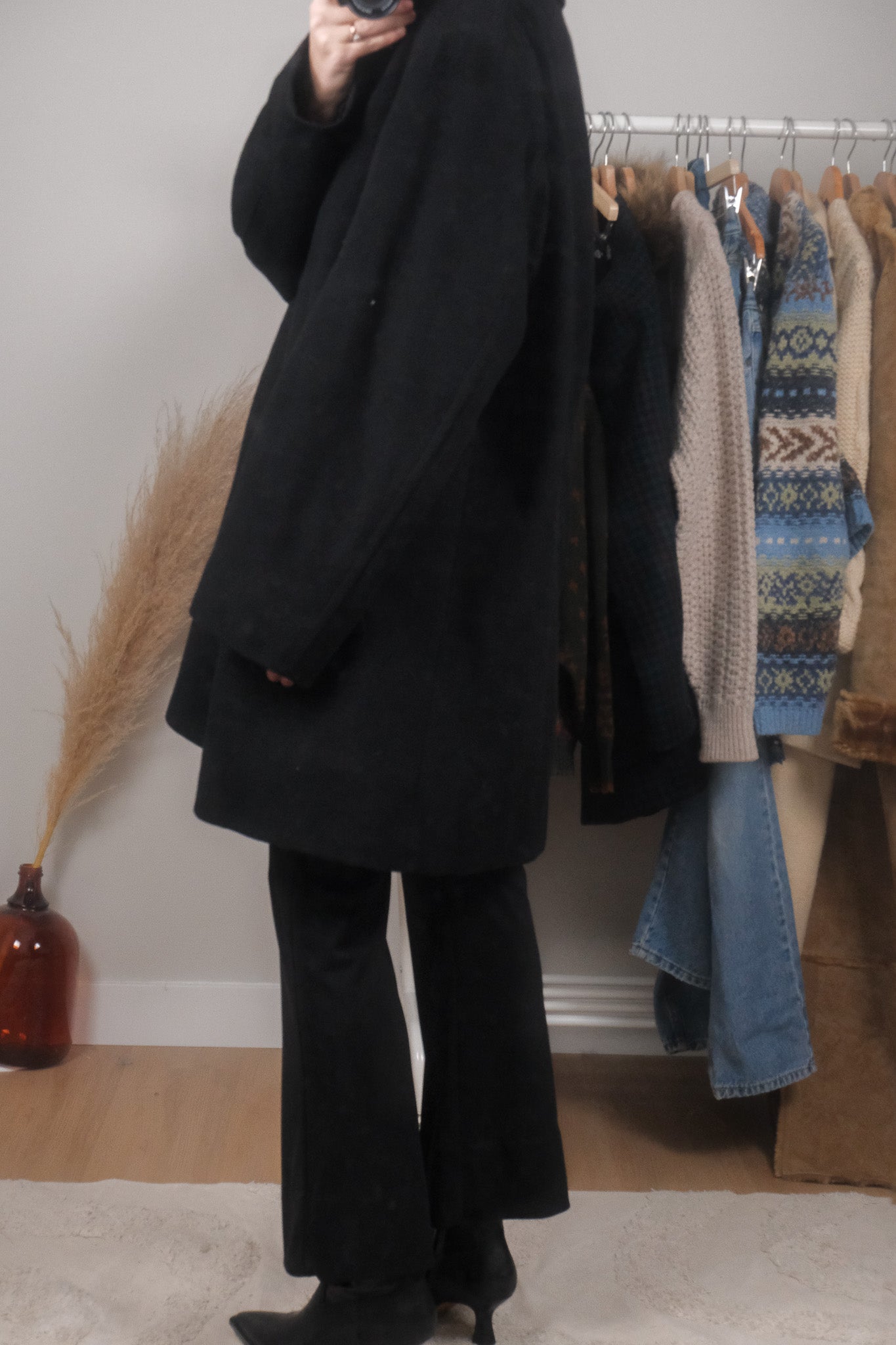 Vintage x Wool & Cashmere Blend Coat (L/XL)