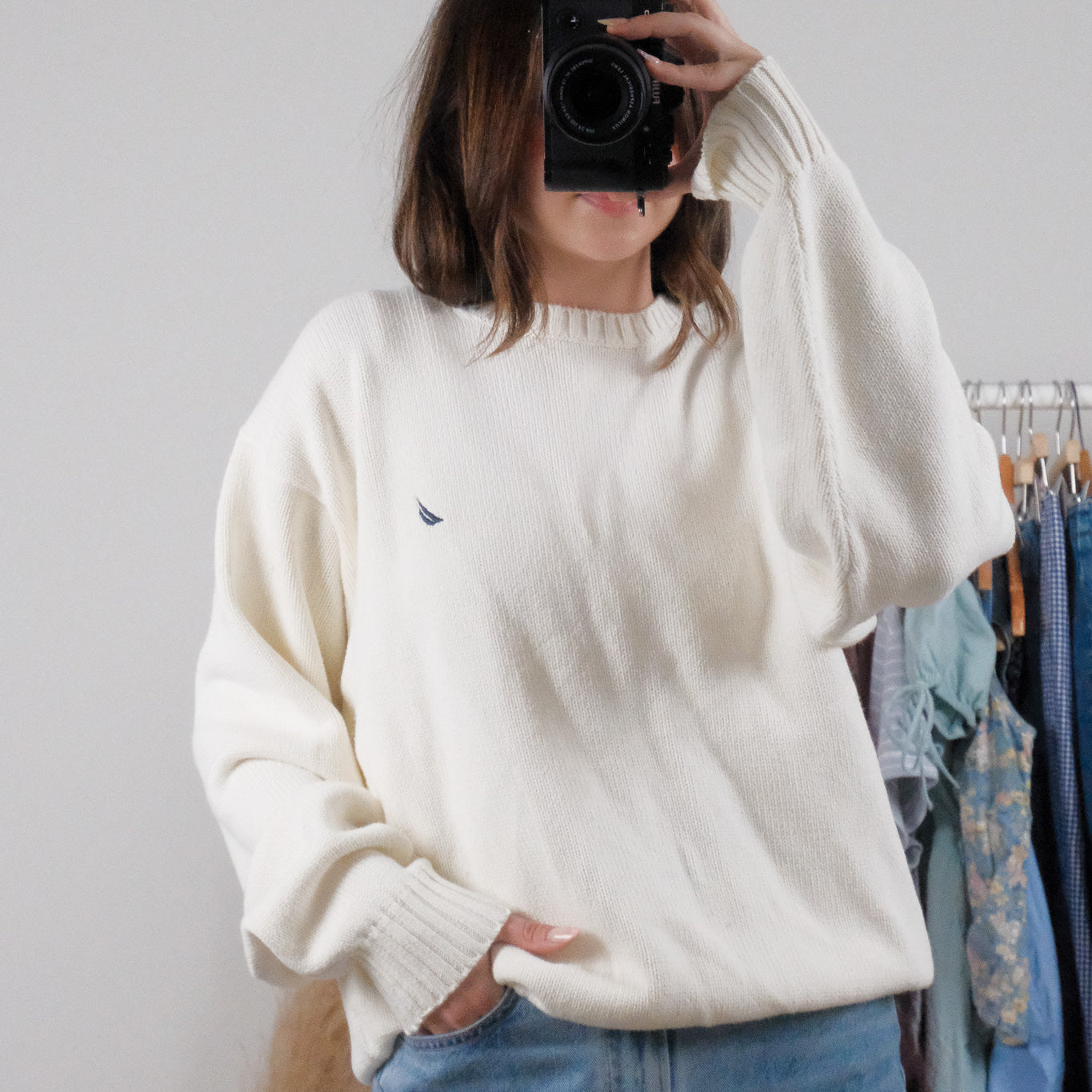 Vintage x Cotton Chunky Knit (L/XL)