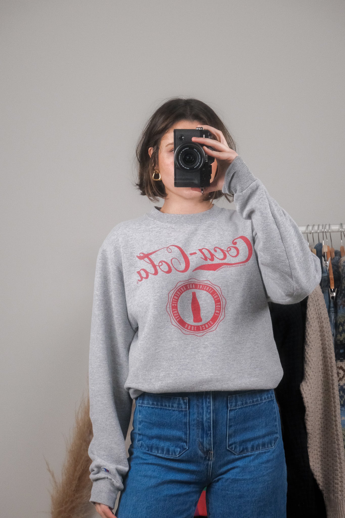 Champion x Vintage Coca-Cola Crewneck (S)