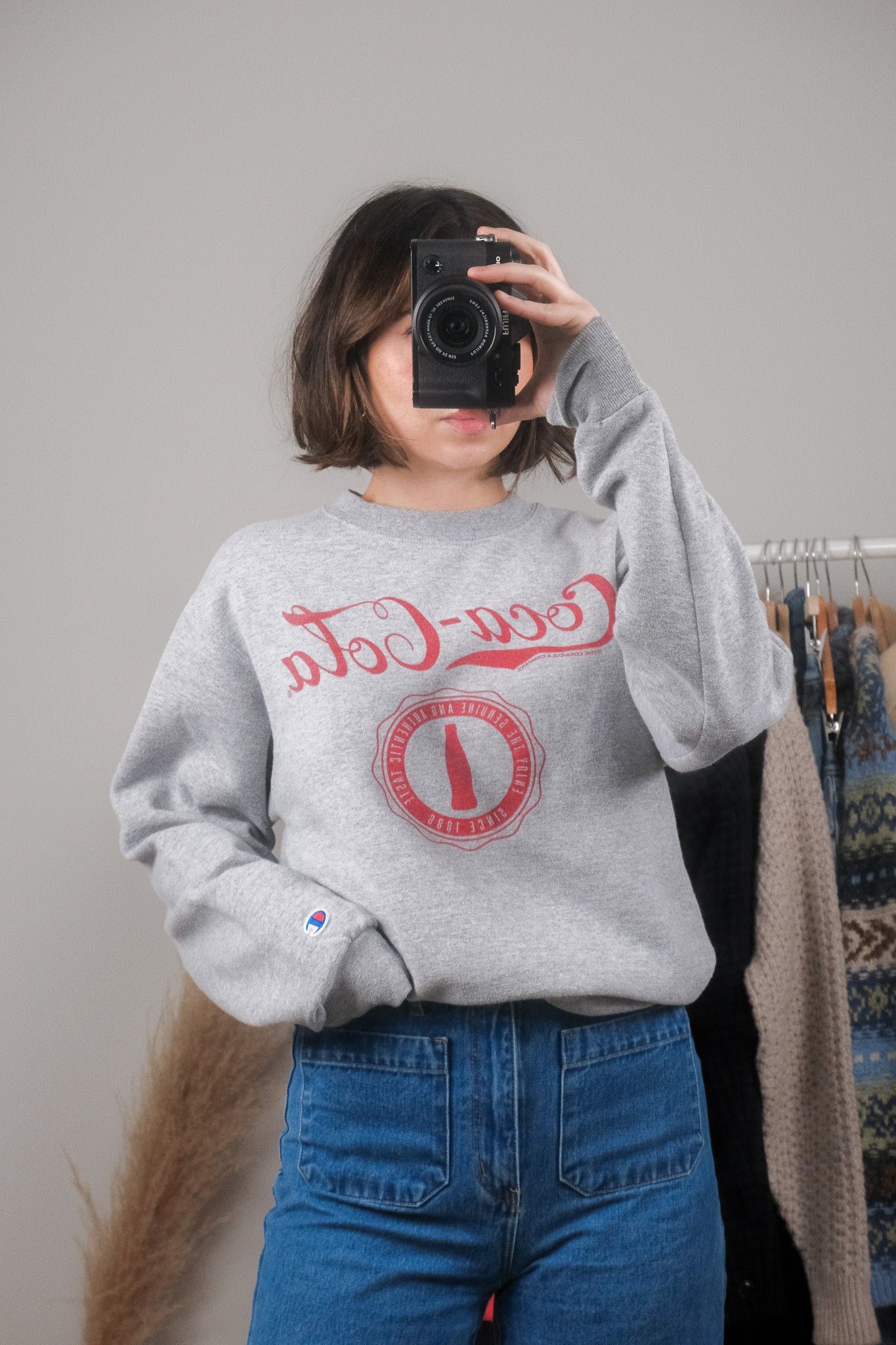 Champion x Vintage Coca-Cola Crewneck (S)