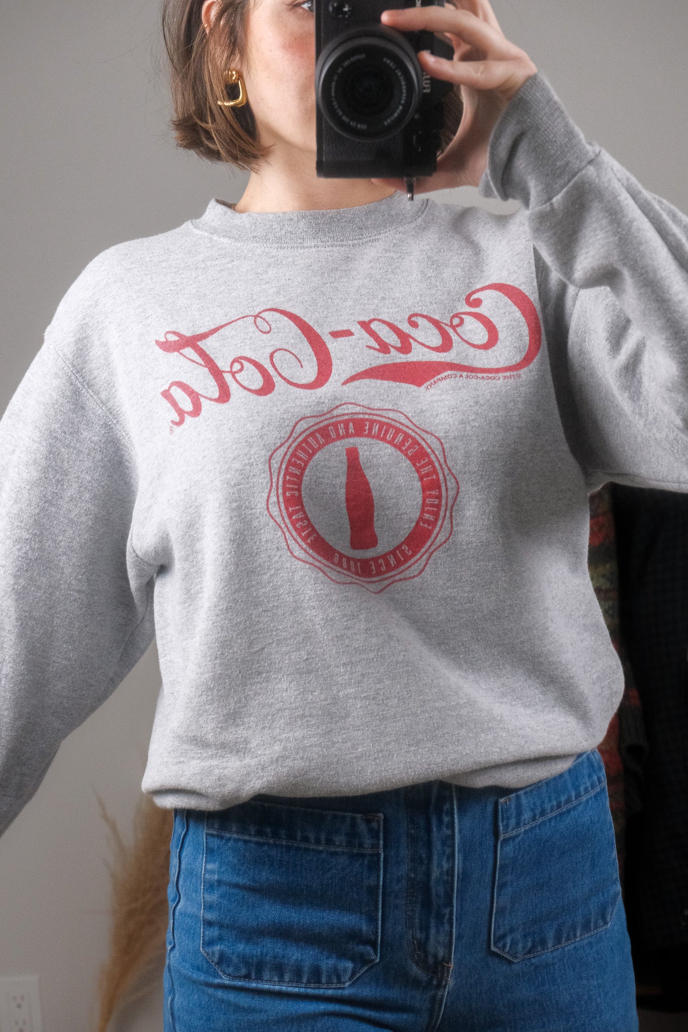 Champion x Vintage Coca-Cola Crewneck (S)