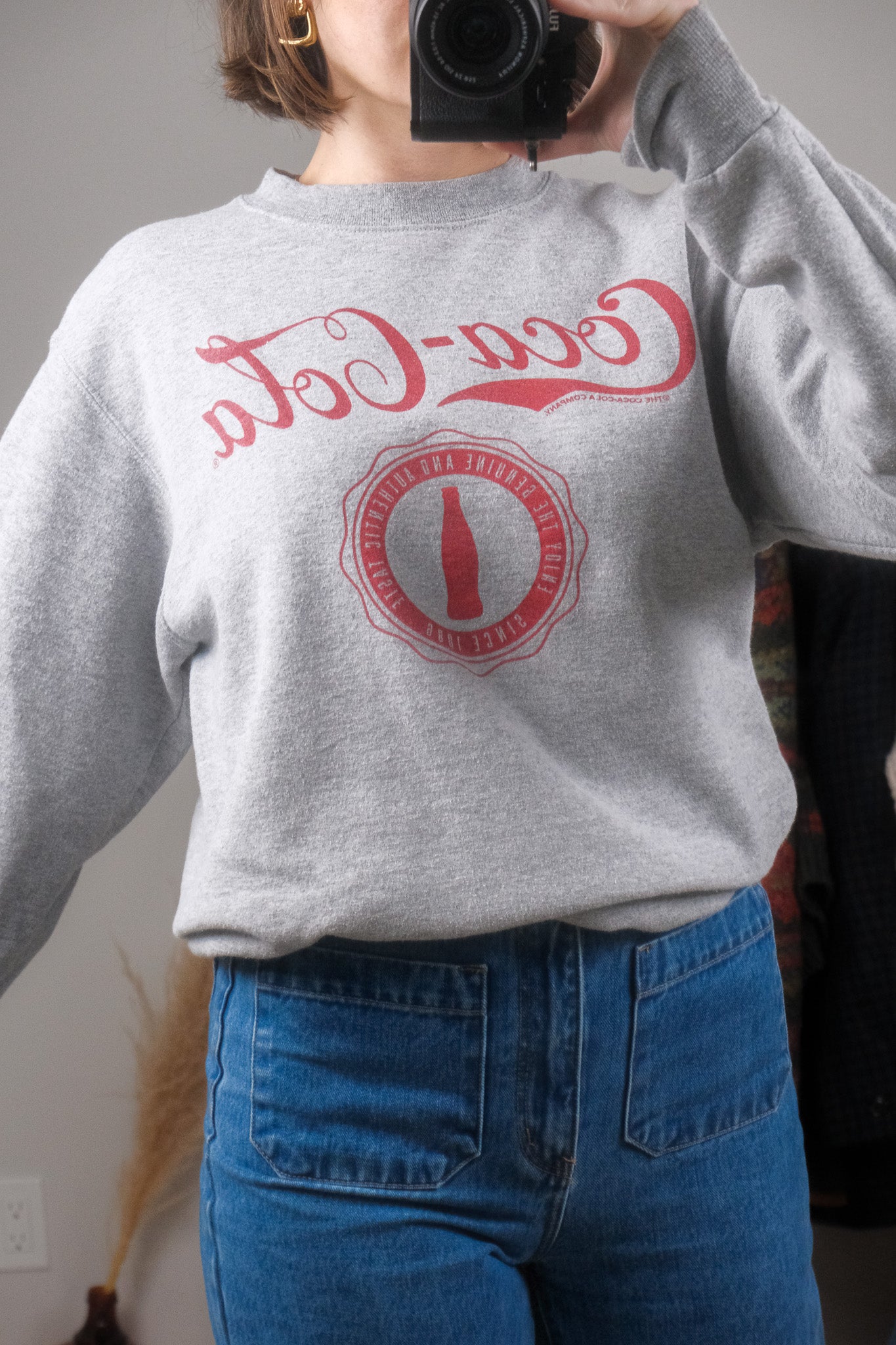 Champion x Vintage Coca-Cola Crewneck (S)