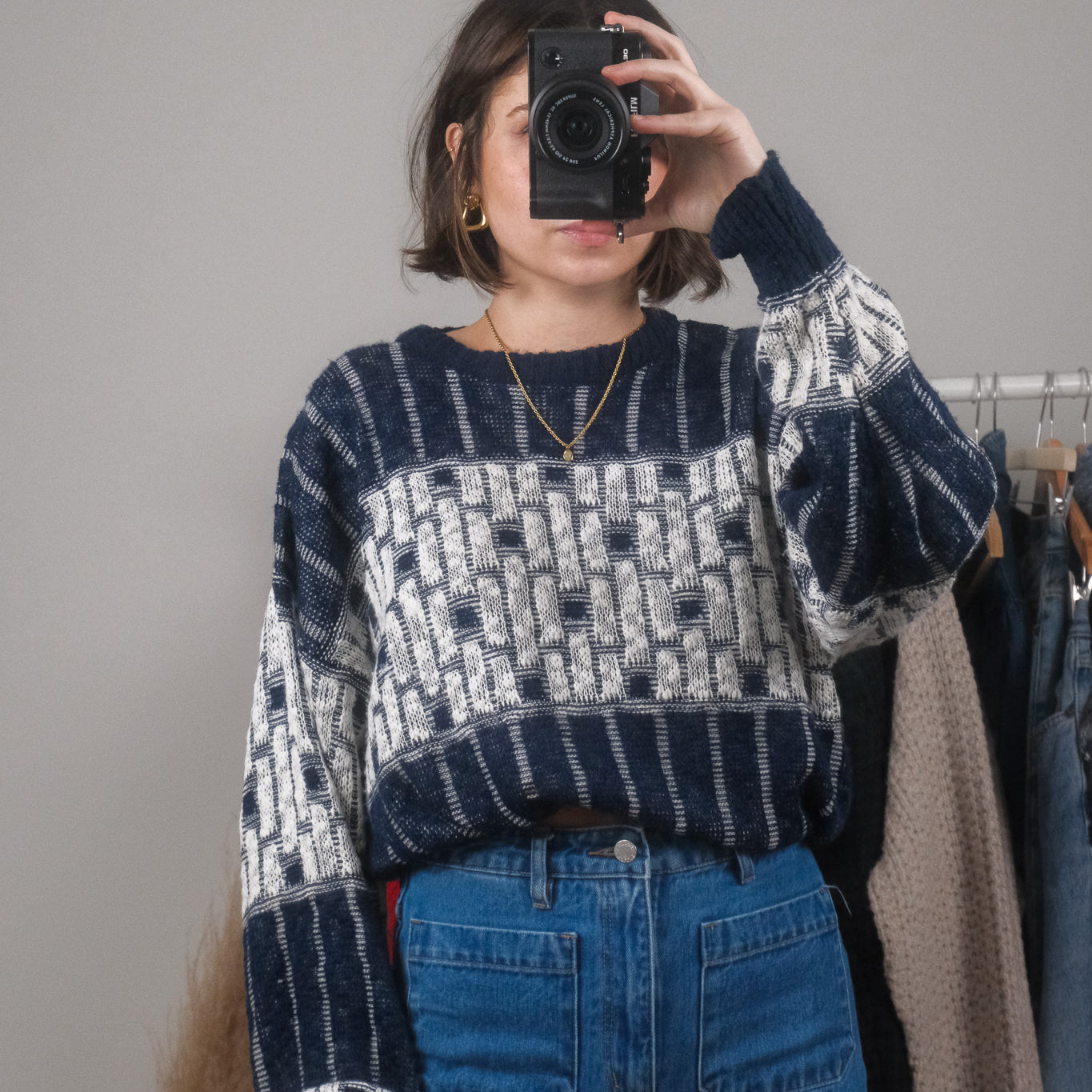 Vintage x Textured Knit (L/XL)