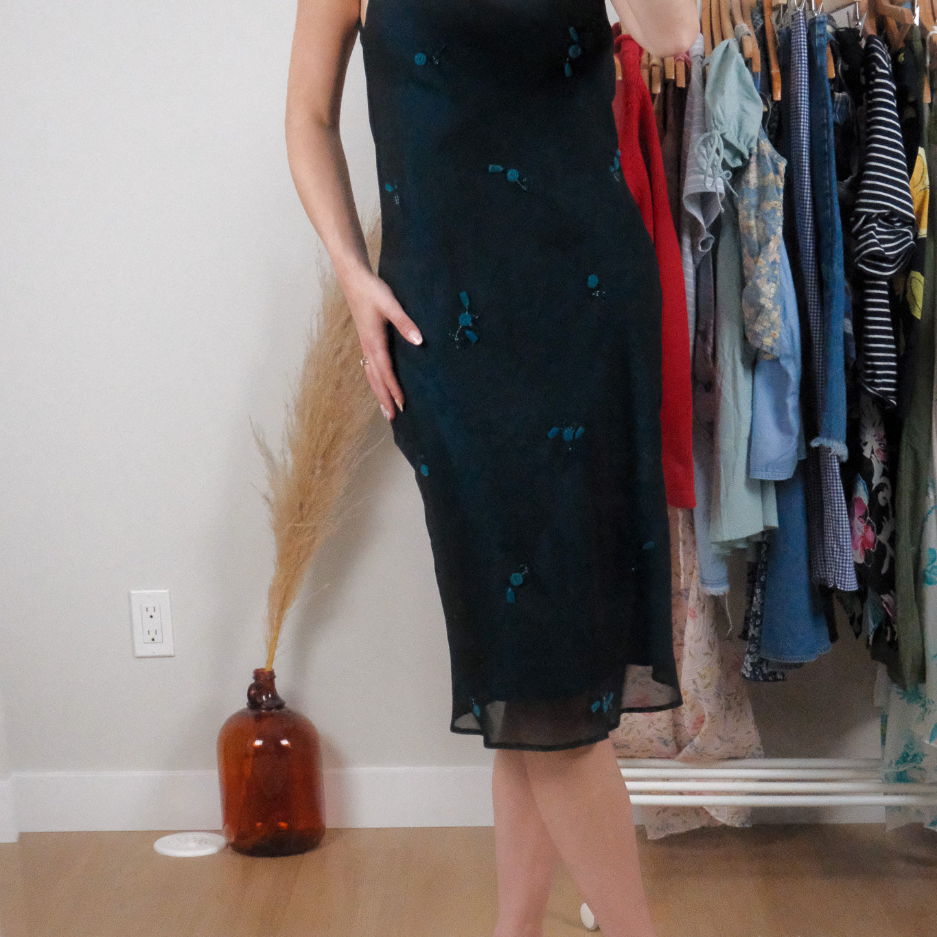 Vintage x Beaded Maxi Dress (8)