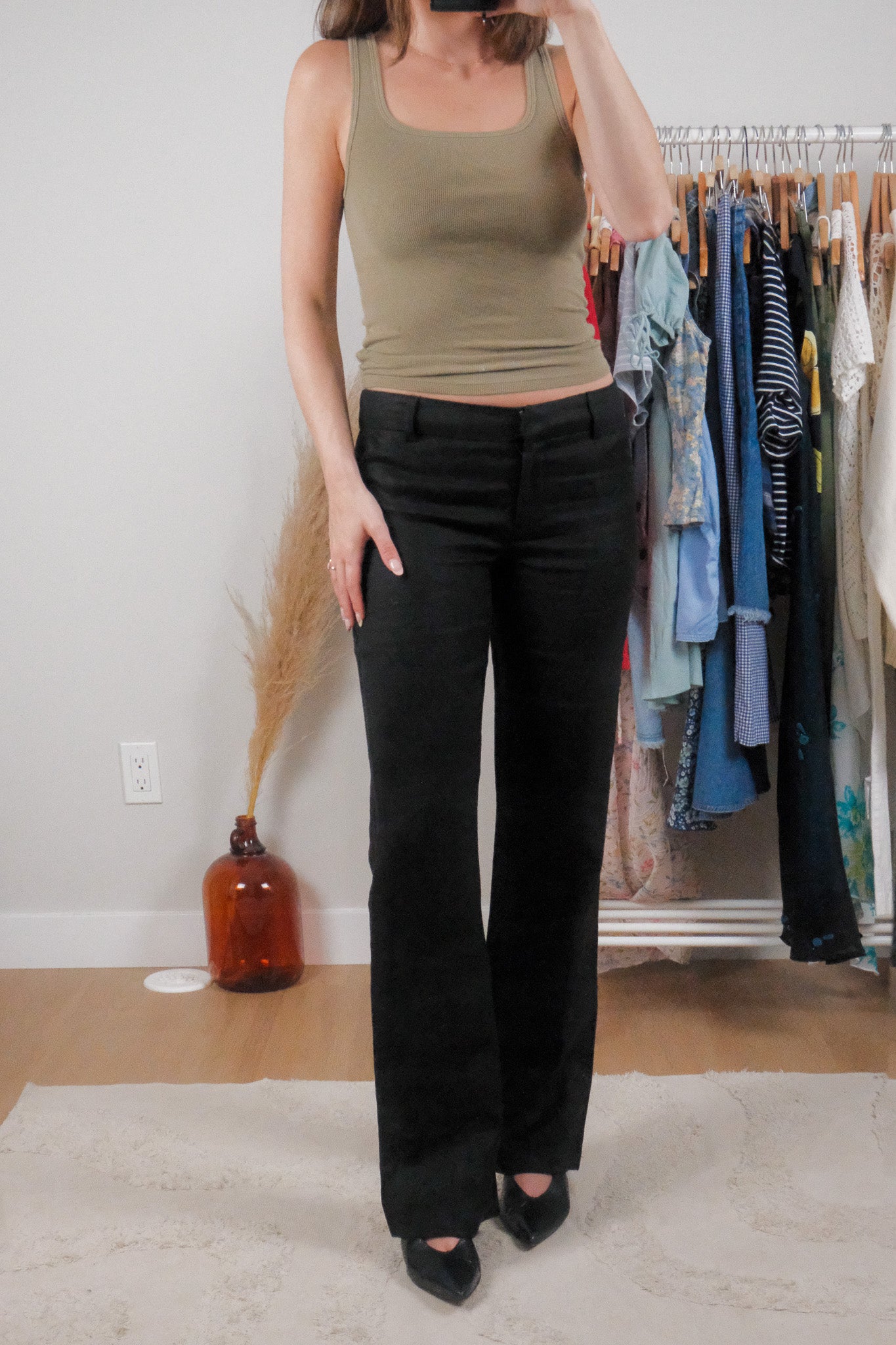 Modern x 100% Linen x Low Rise Pants (4)