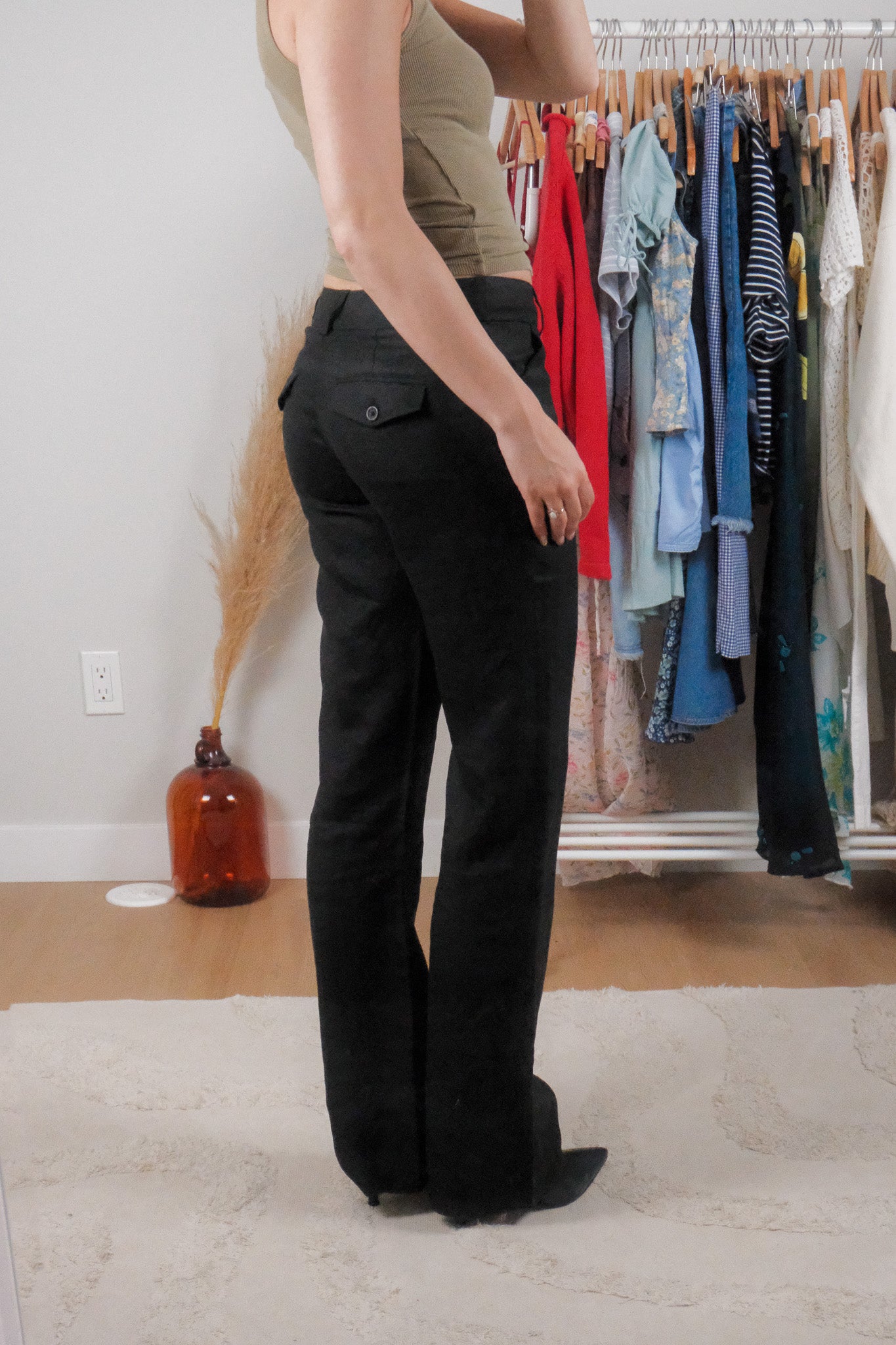 Modern x 100% Linen x Low Rise Pants (4)