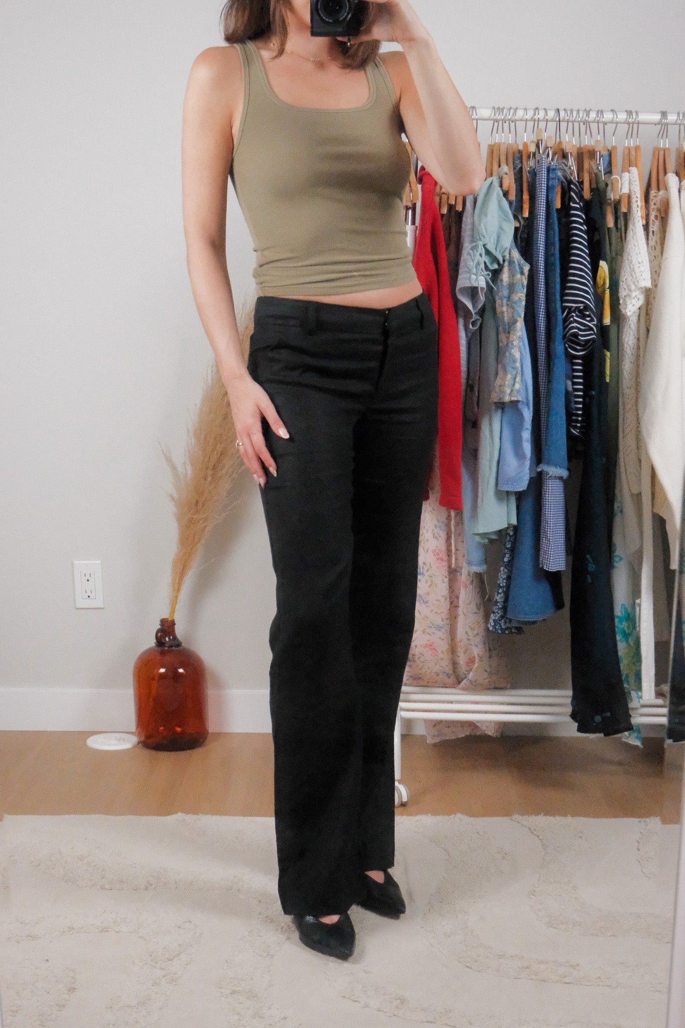 Modern x 100% Linen x Low Rise Pants (4)