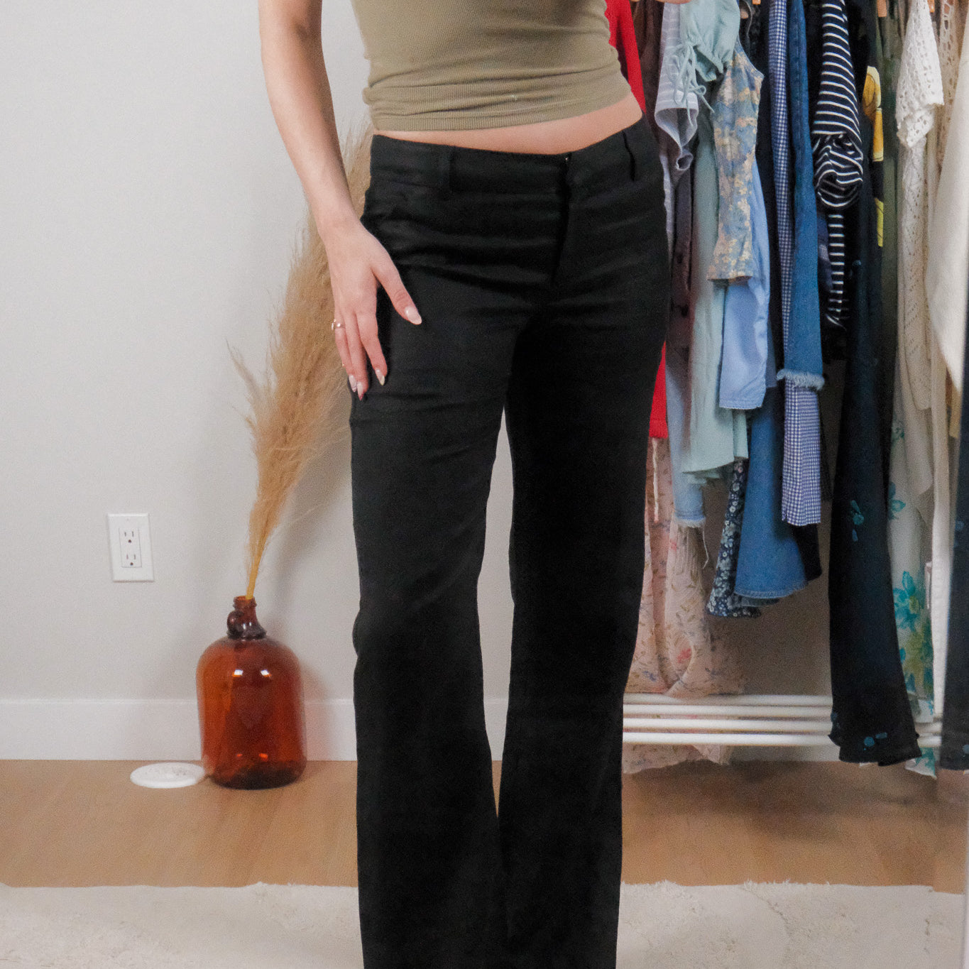 Modern x 100% Linen x Low Rise Pants (4)