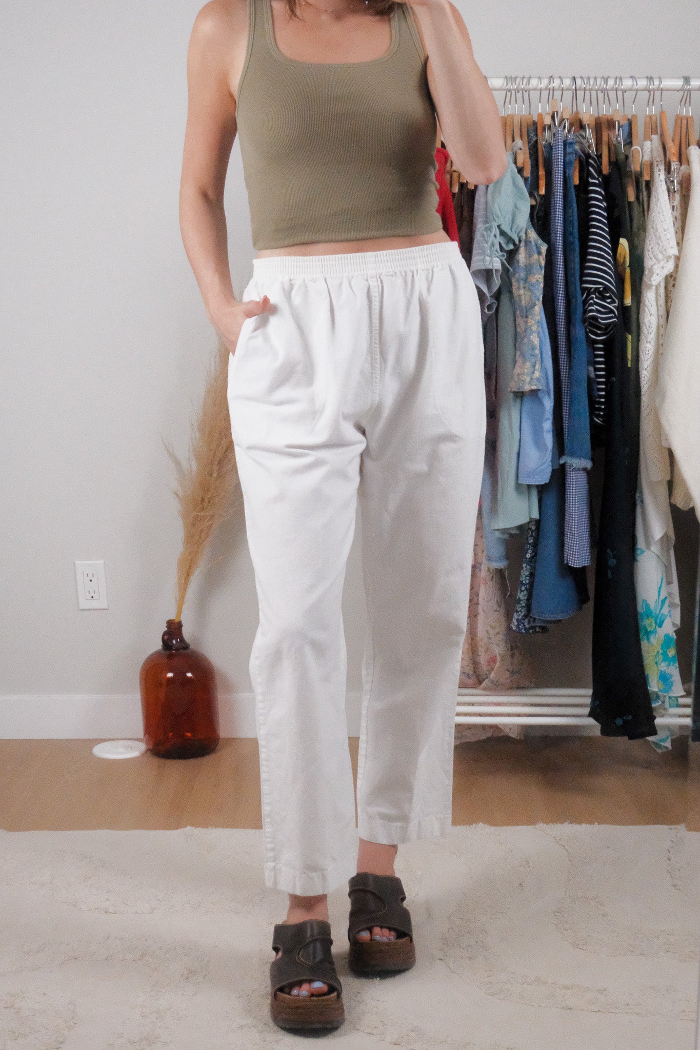 Made in Canada x Vintage x Cotton Pants (M/L)