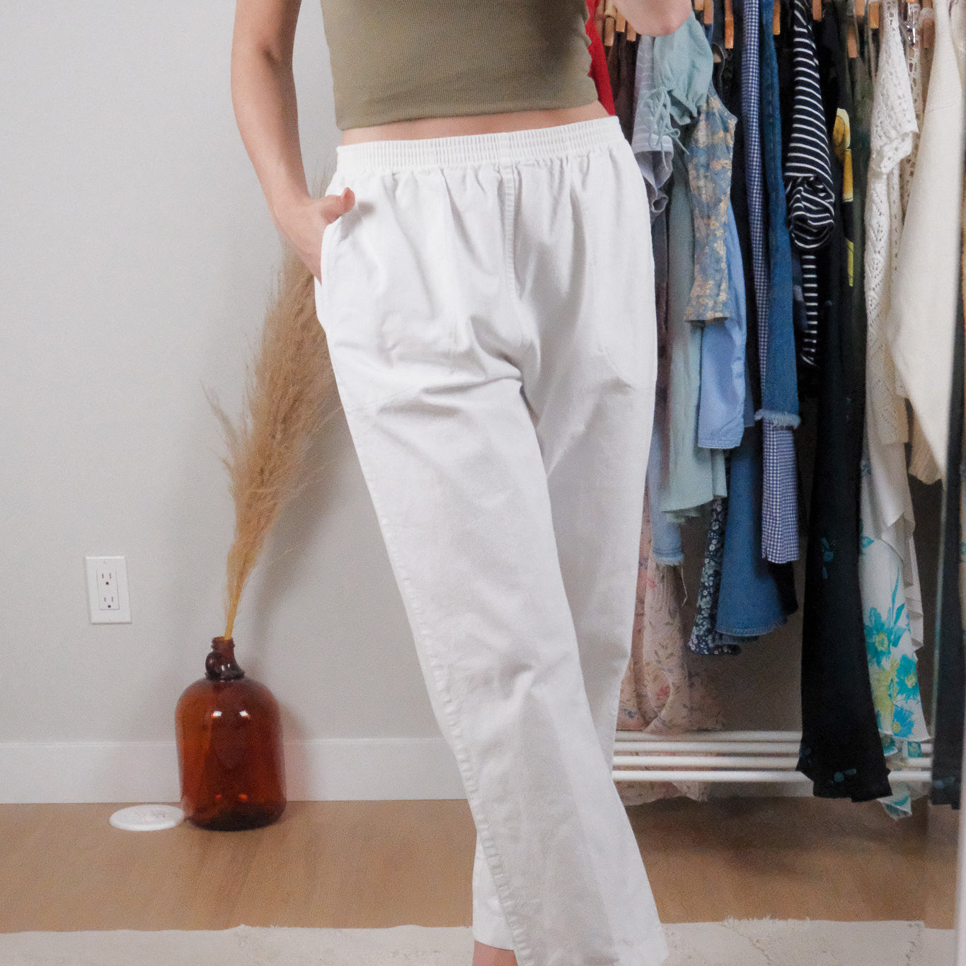 Made in Canada x Vintage x Cotton Pants (M/L)