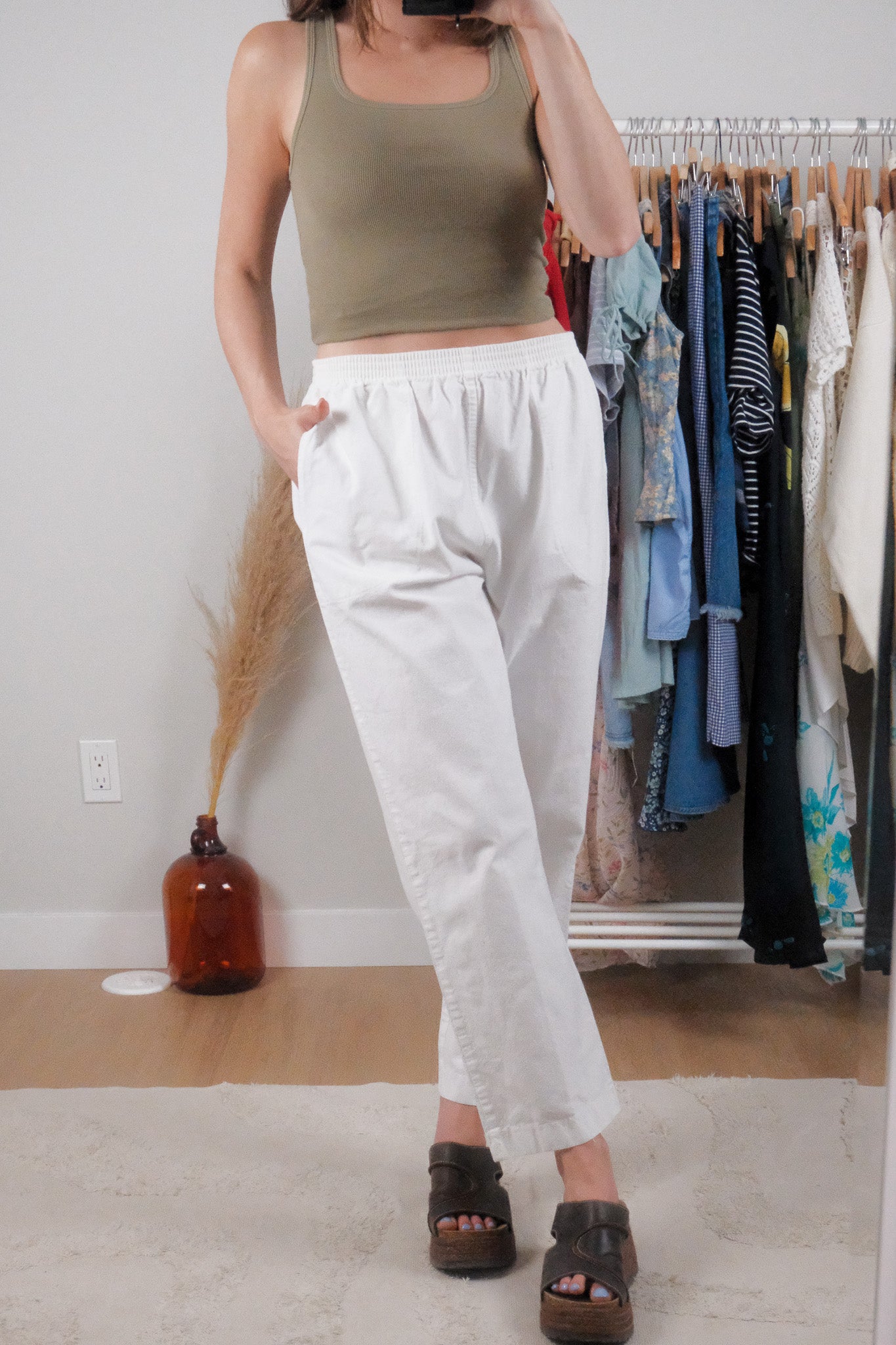 Made in Canada x Vintage x Cotton Pants (M/L)
